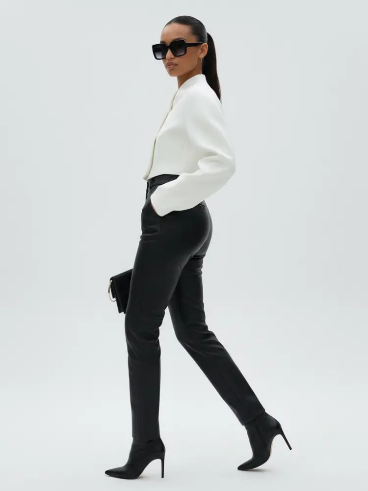 Women's Structured Cropped Jacket MIDTOWN ECO FASHION BYMANYC ® New York by BYMANYC ® New York