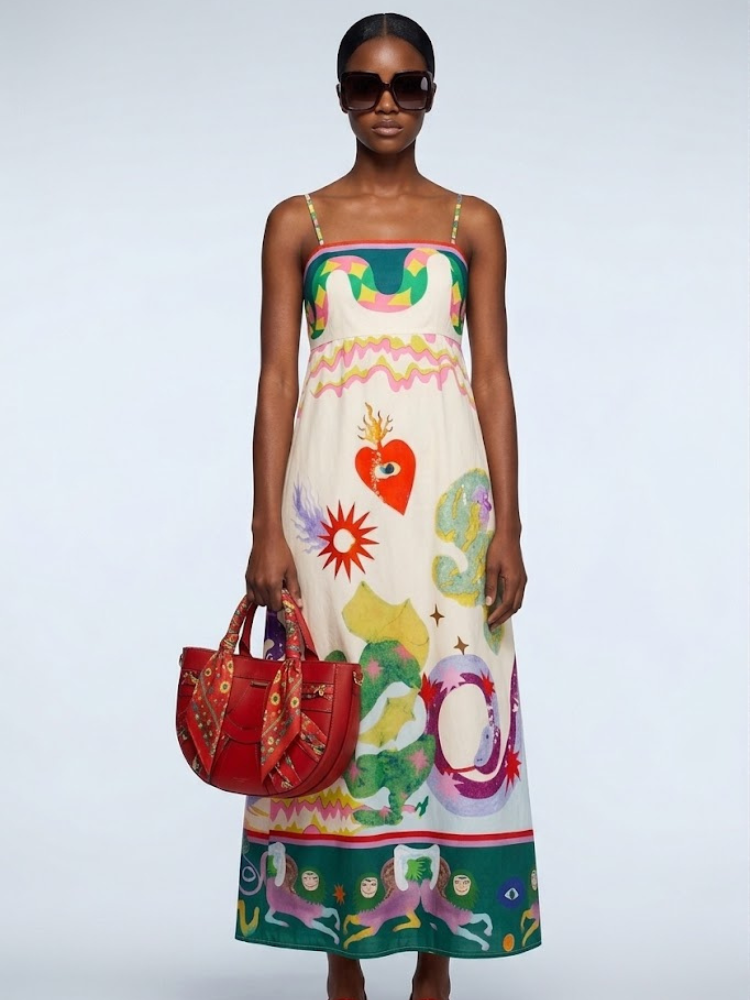 Women's Summer Maxi Dress EAST VILLAGE | BYMANYC ® New York by BYMANYC ® New York