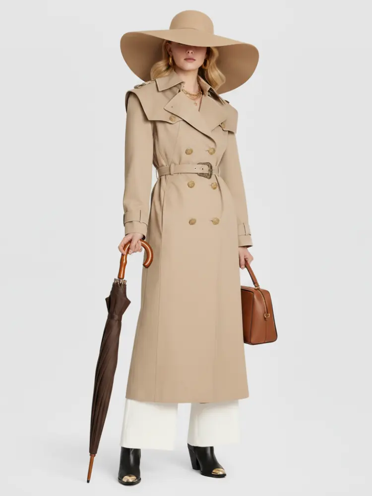 Women's Trench Coat UPPER EAST SIDE COUTURE BYMANYC ® New York by BYMANYC ® New York