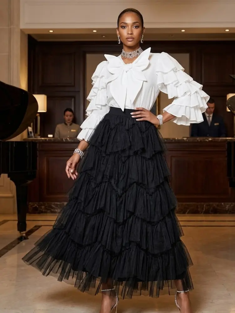 Women's Tulle Skirt • CHAMPS-ÉLYSÉES • New Collection PARIS LE MARAIS by BYMANYC ® New York
