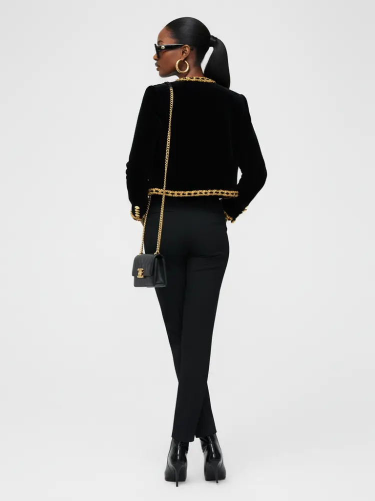 Women's Velvet Jacket GRAMERCY ECO COUTURE BYMANYC ® New York by BYMANYC ® New York