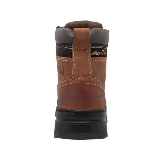 Women's 6" Work Hiker Brown Leather Boot by AdTec