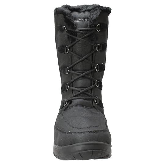 Womens Waterproof Nylon Winter Leather Boots by AdTec