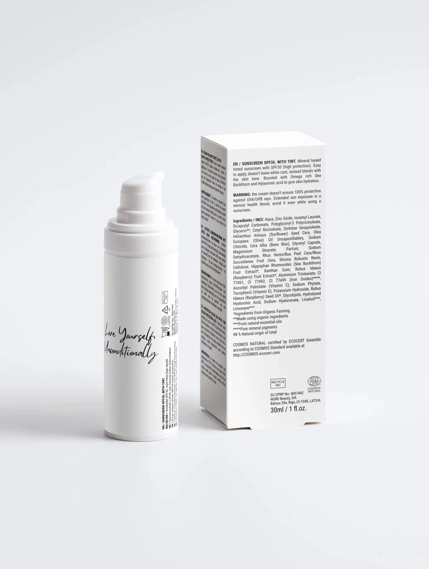 Sunrise Serenity - Sunscreen SPF30, with tint by Selfnamed