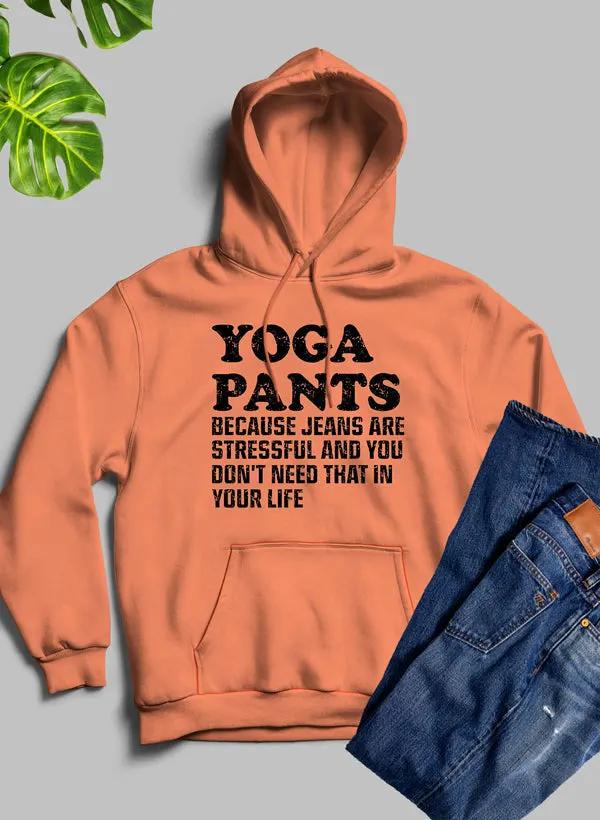Yoga Pants Hoodie by Merch