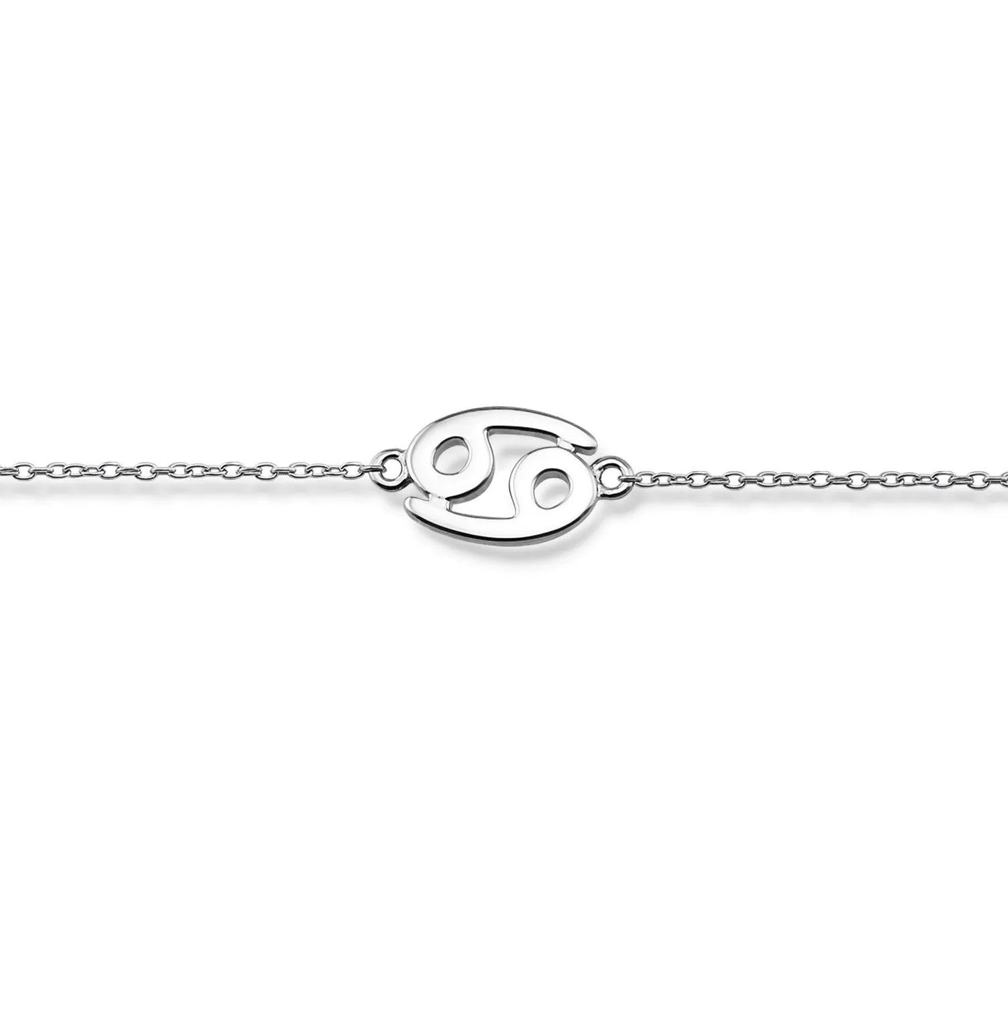 Cancer Zodiac Bracelet 925 Silver Elegant Gift For Cancer Fans Jwls4u by Jwls4u
