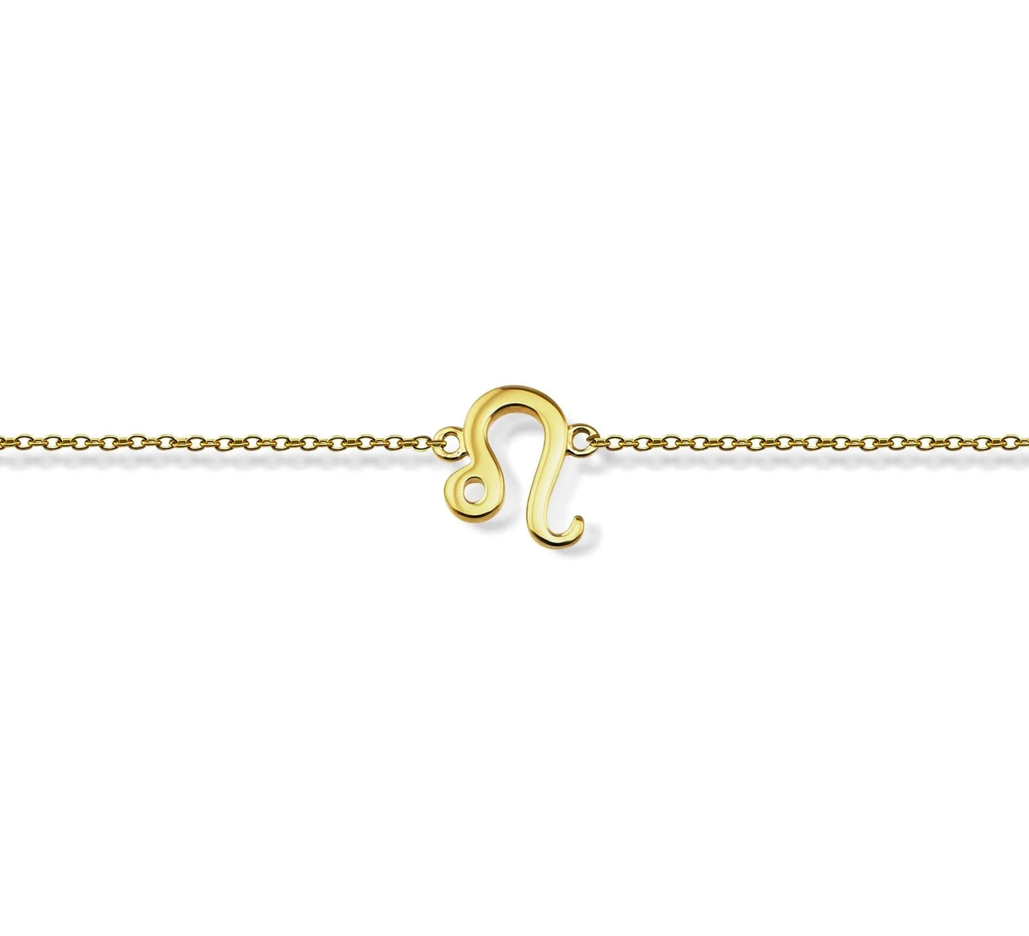 Leeuw Armband Gold-Plated Zodiac ZB008G Jwls4u by Jwls4u