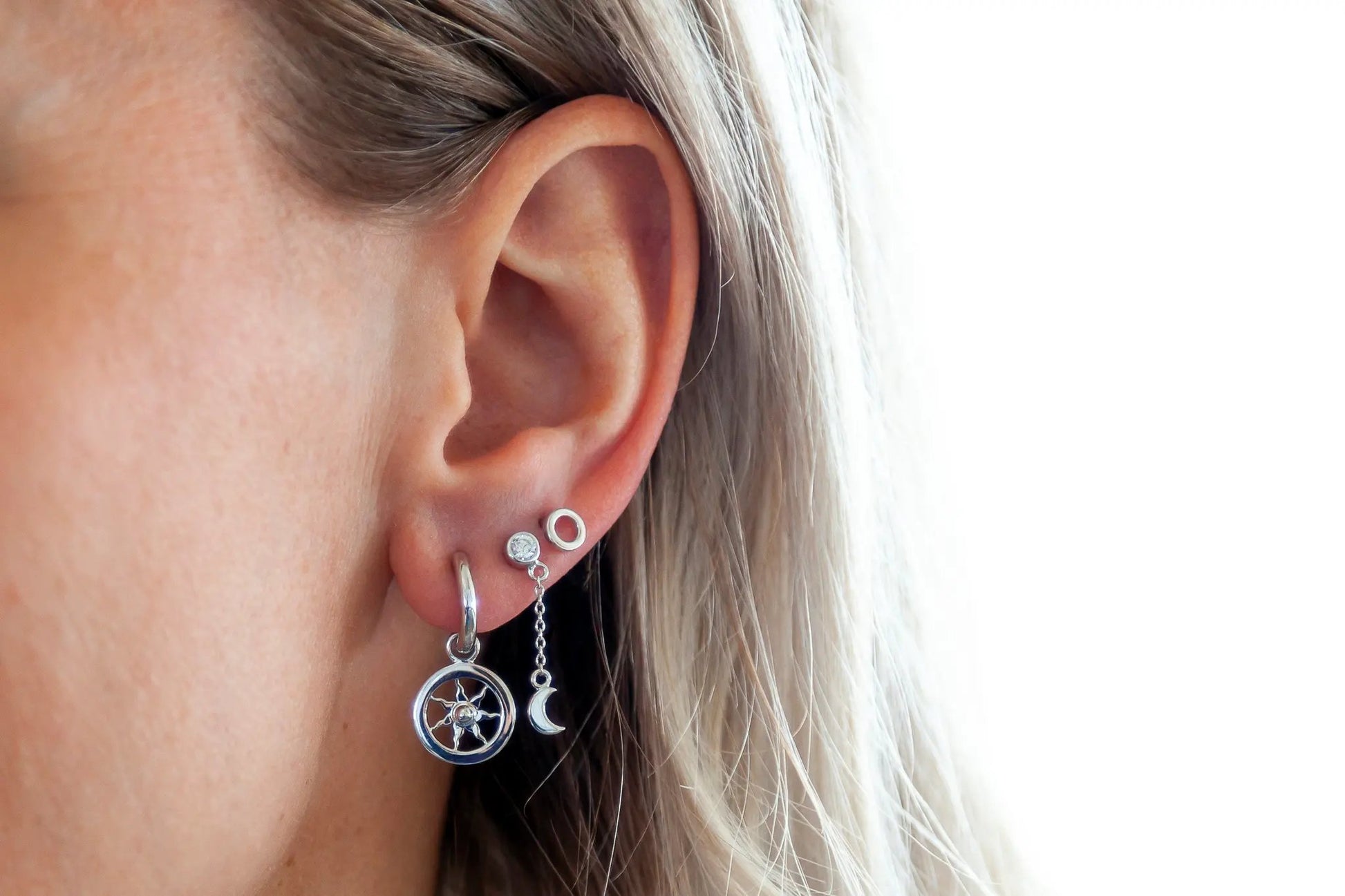 Oorbellen Rondje Zilver JE002S by Jwls4u