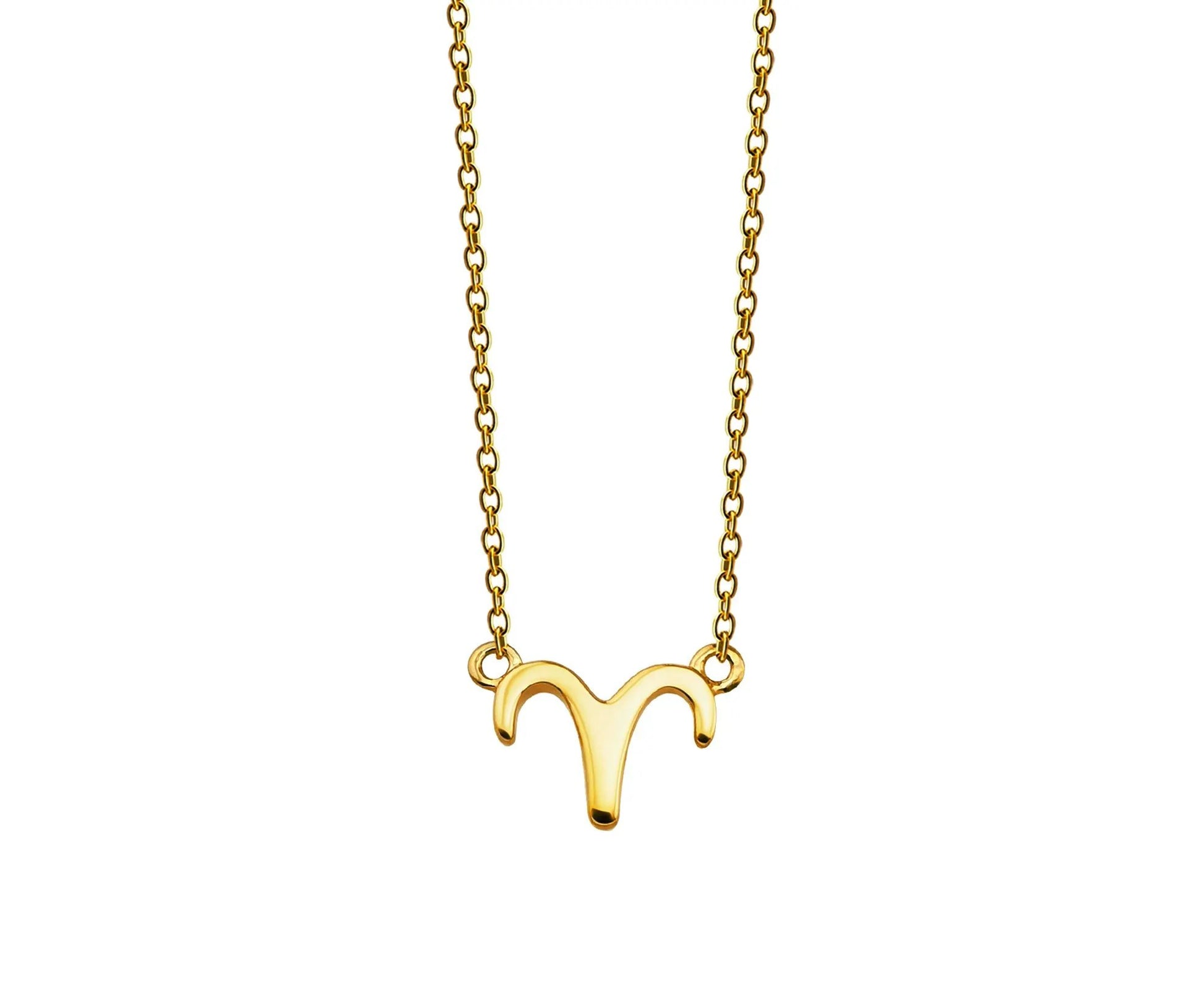 Ram Ketting Goudkleur Zodiac ZN004G by Jwls4u