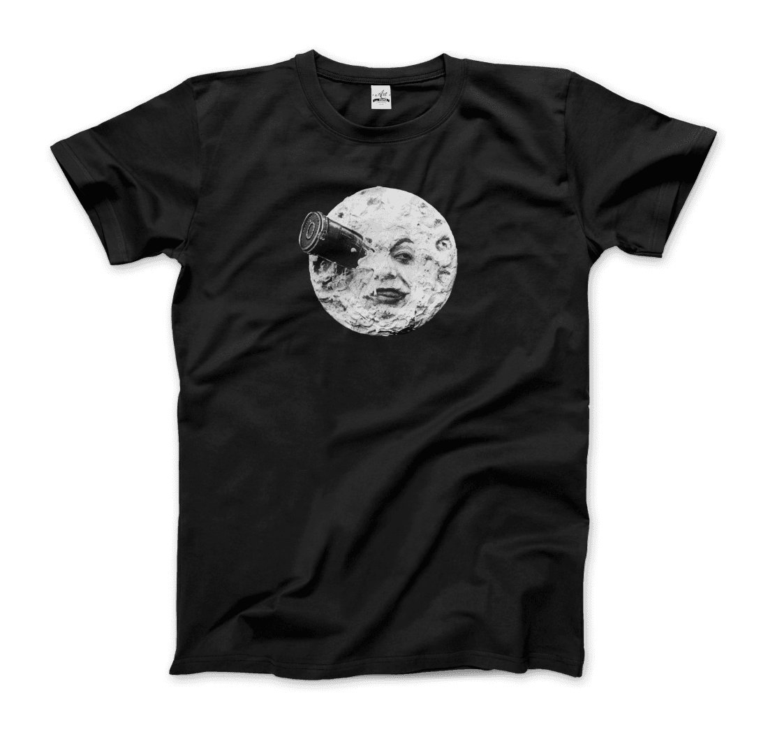 A Trip to the Moon, 1902 movie artwork t-shirt by Art-O-Rama Shop