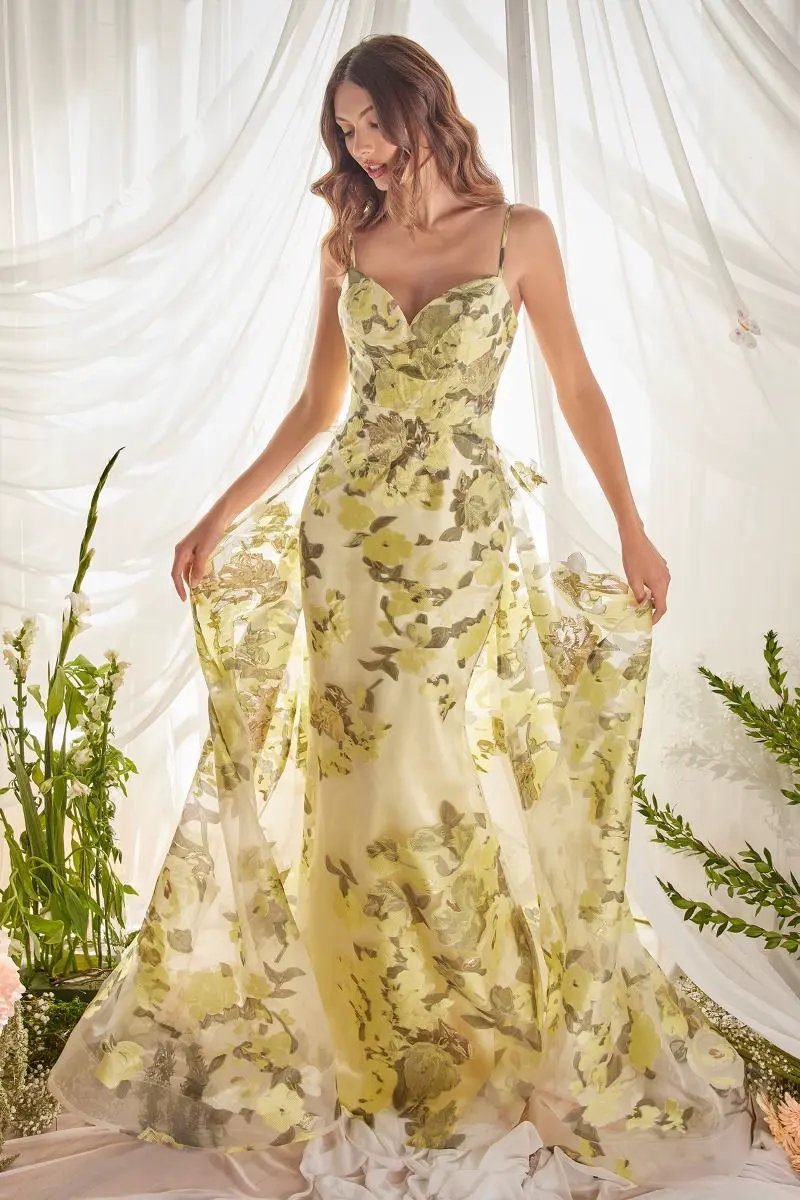 Under The Lemon Tree Fil Coupe Gown by Tux-USA