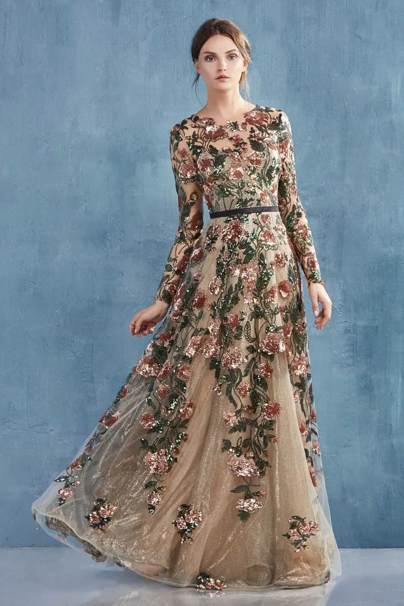 Savannah Sequine Gown by Tux-USA