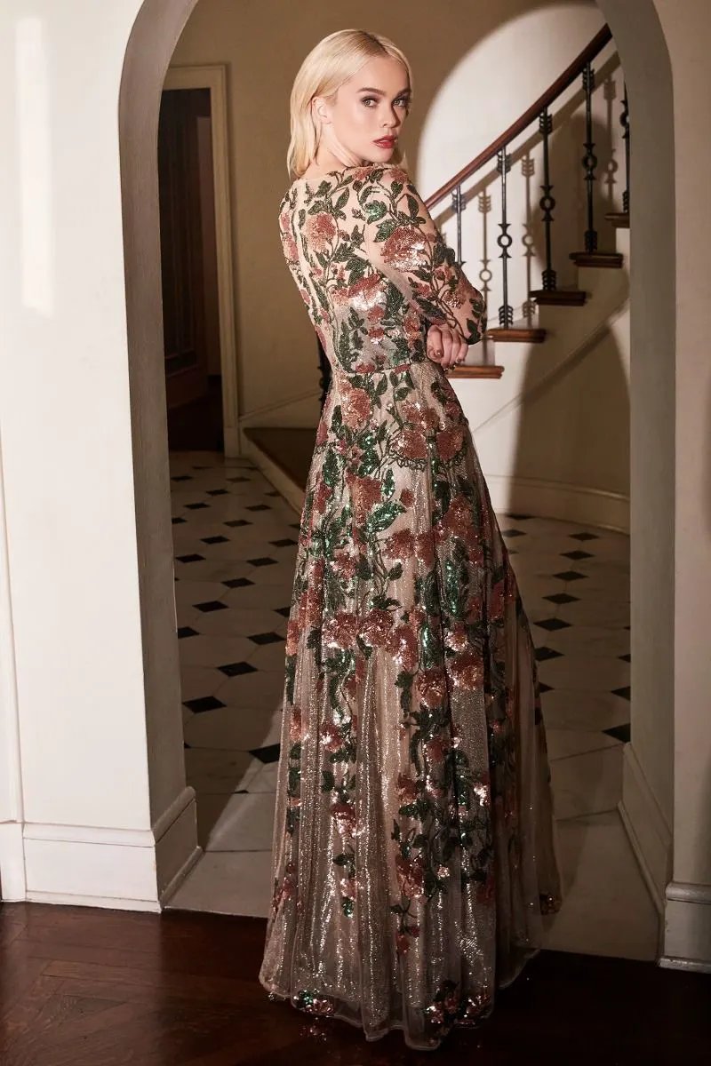 Savannah Sequine Gown by Tux-USA