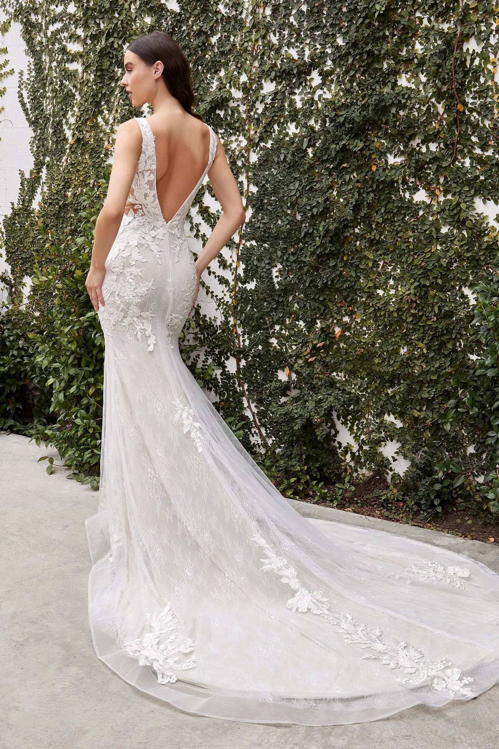 Avery Lace Wedding Gown by Tux-USA