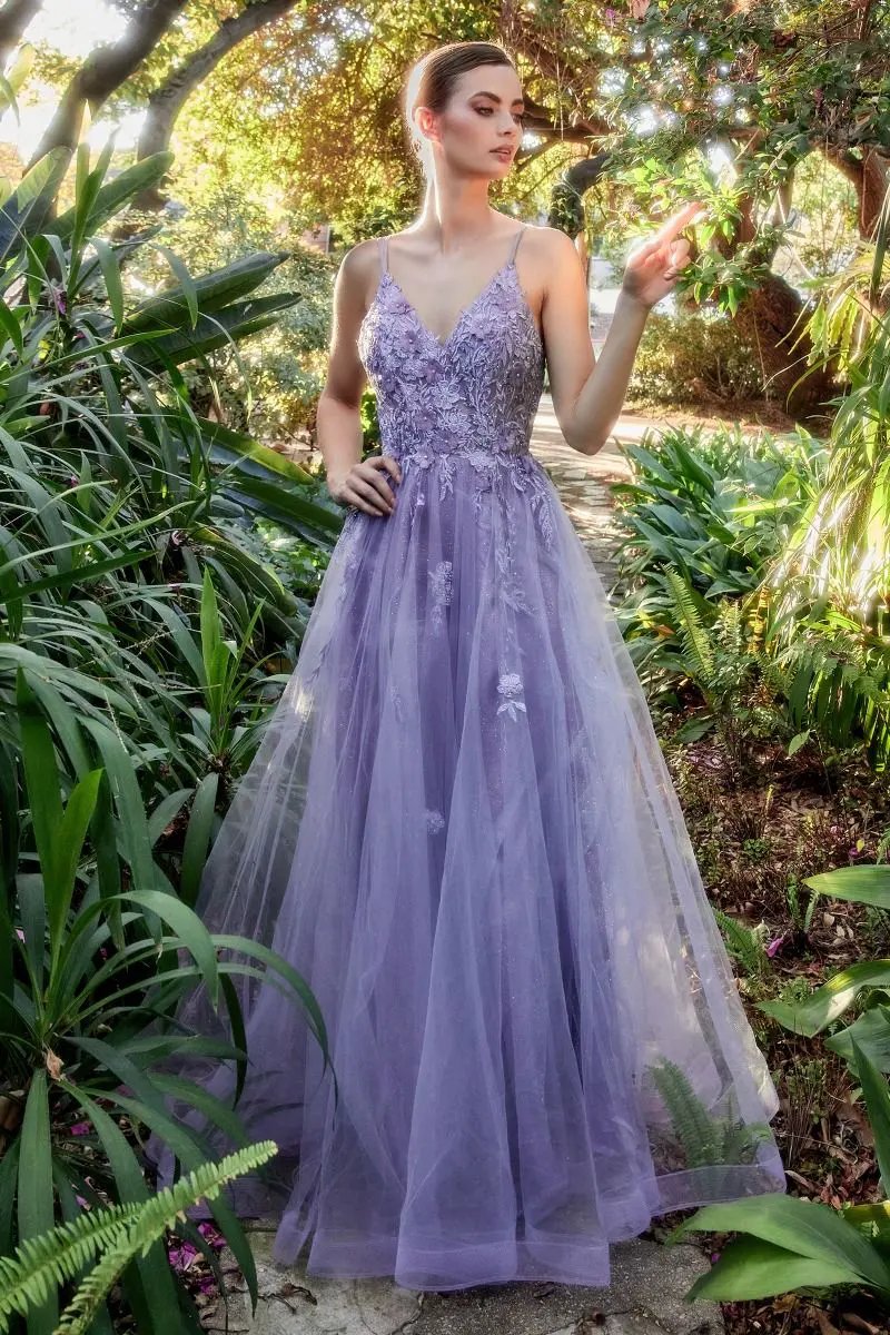 Alicia Floral Embroidery Gown by Tux-USA