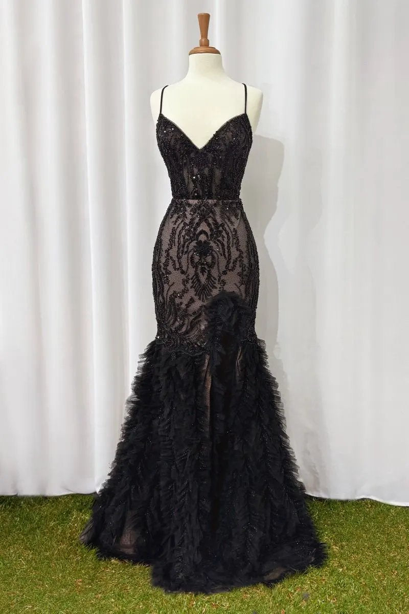 Fitted Black & Nude by Tux-USA