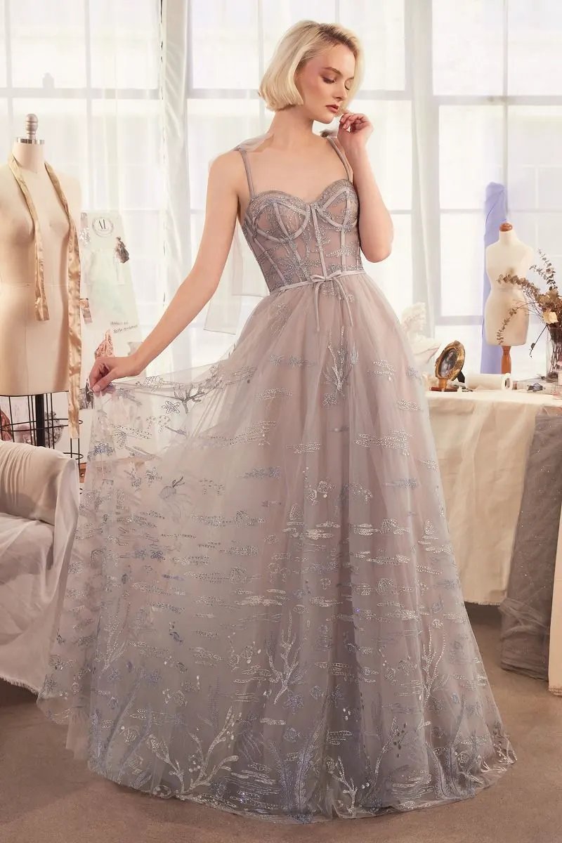 Under The Sea Embroidery Gown by Tux-USA