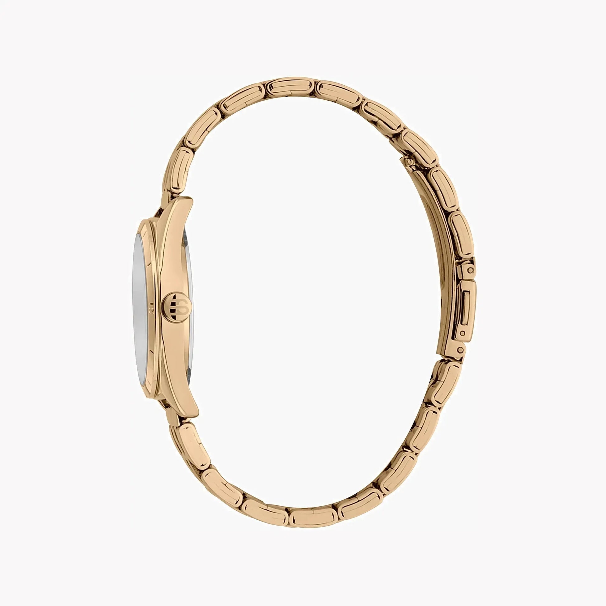 Esprit Women's Gold Stainless Steel Watch, Silver Dial | Es1l131m0015 by ESPRIT