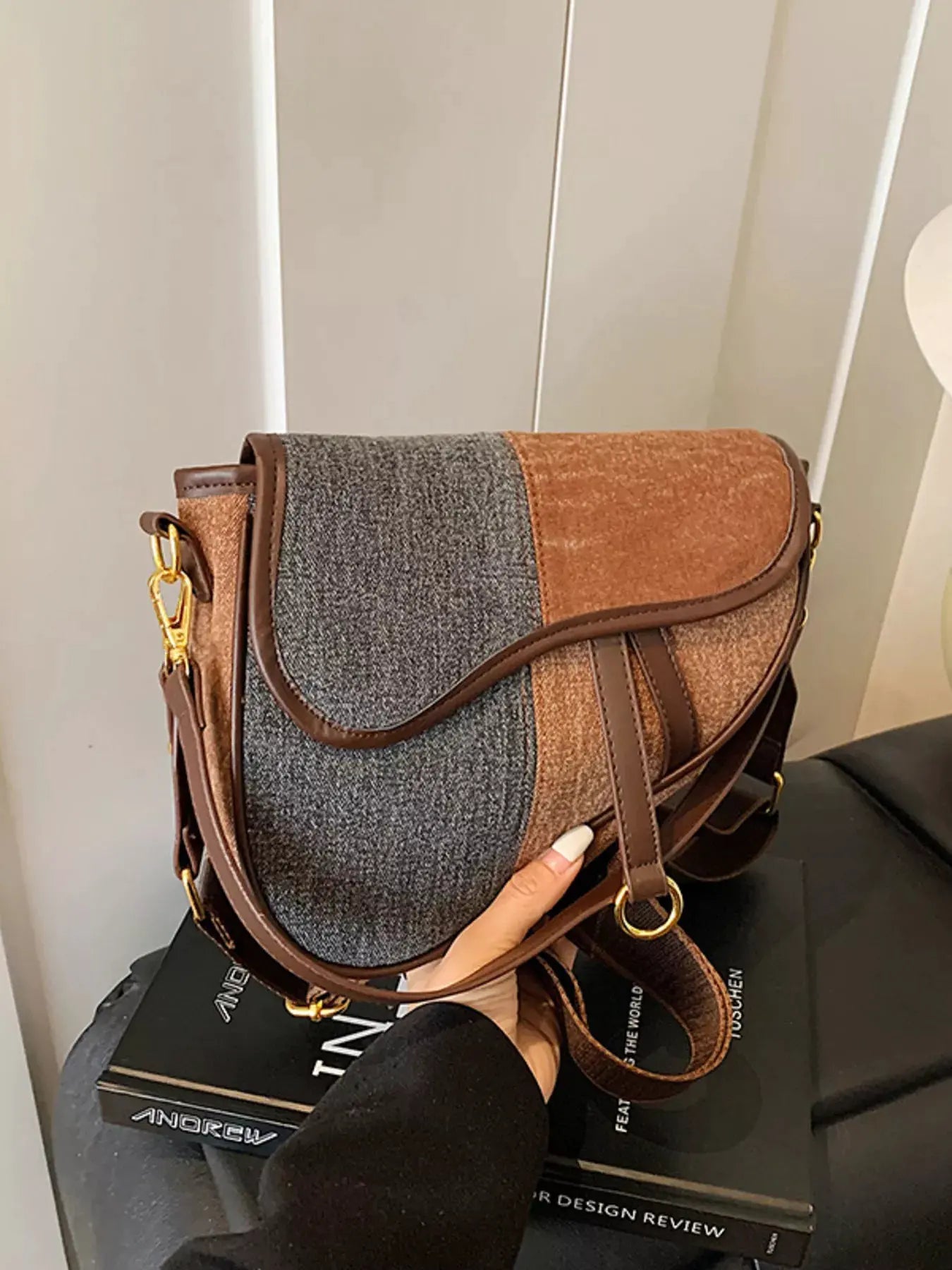 Adjustable Strap Crossbody Bag by Partner Label
