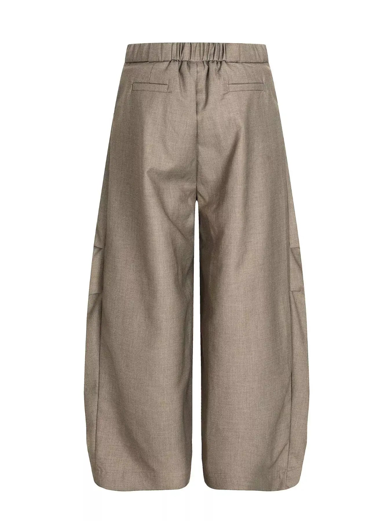 Men's Wide Leg Pleated Pants by Trendsi