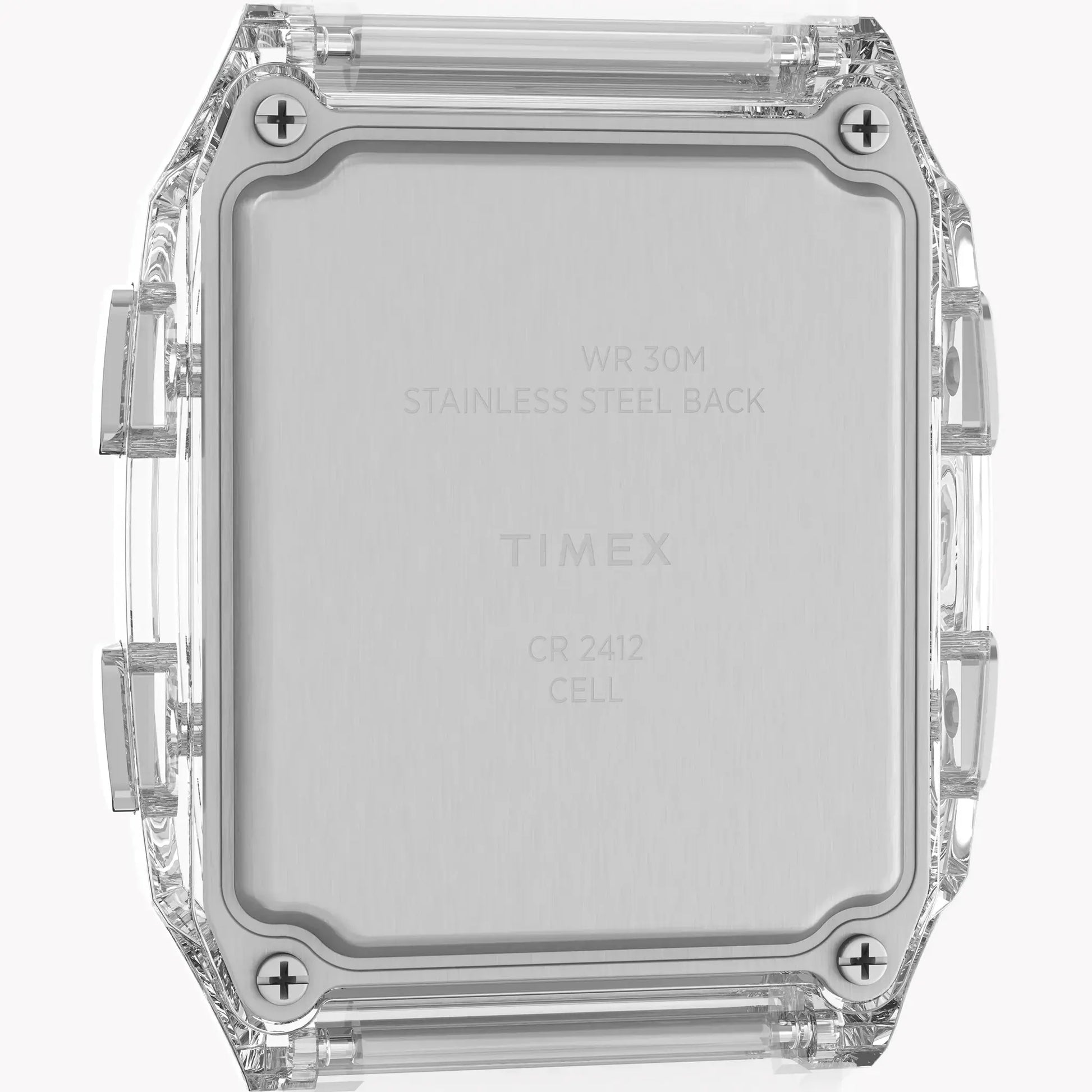 Timex Unisex Transparent Resin Watch, Translucent Case | Tw2w45200 by TIMEX