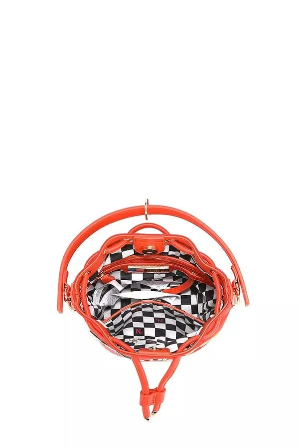 Nicole Lee USA Color Patch Bucket Bag by Nicole Lee USA