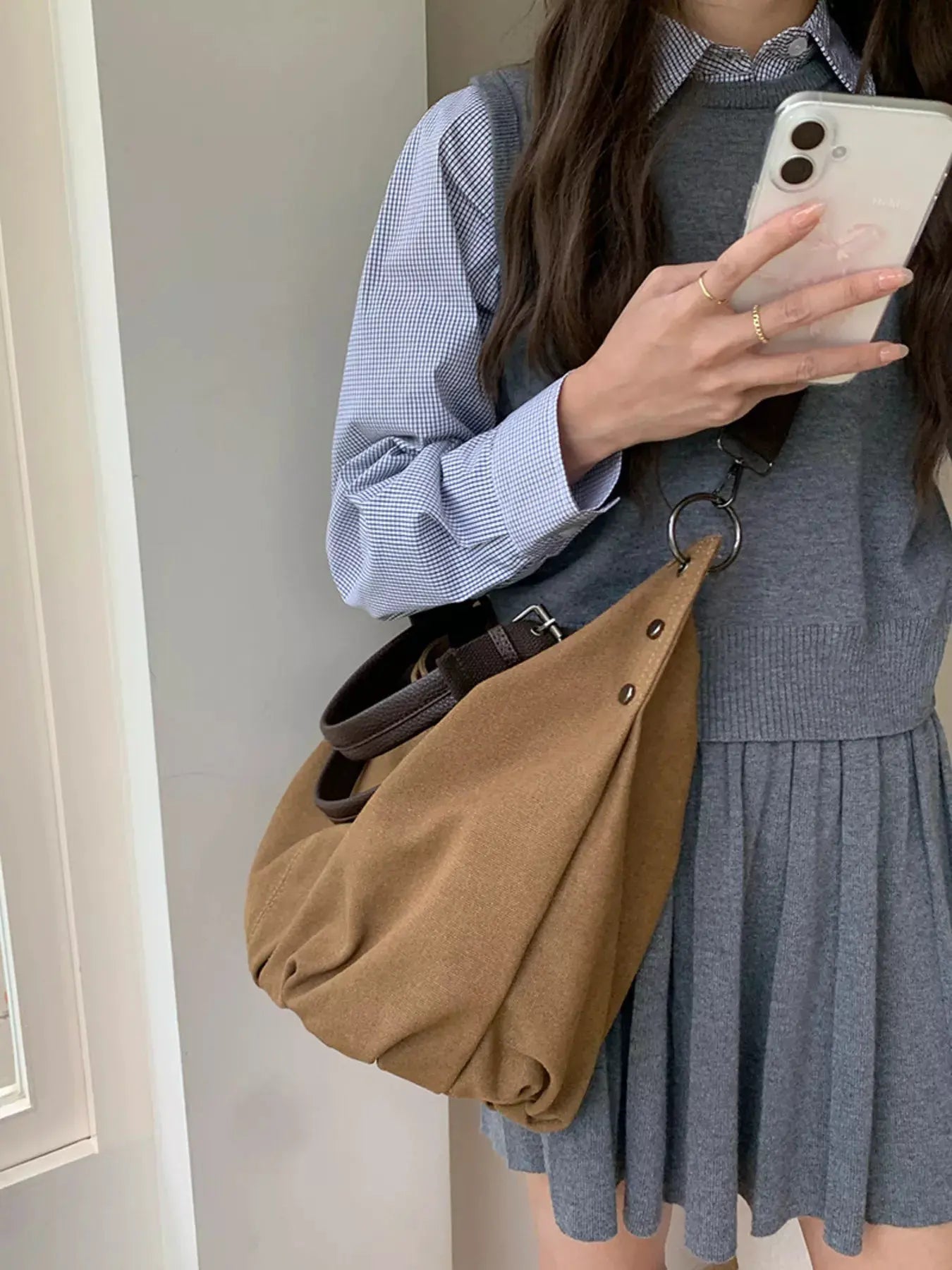 Adjustable Strap Tote Bag by Partner Label