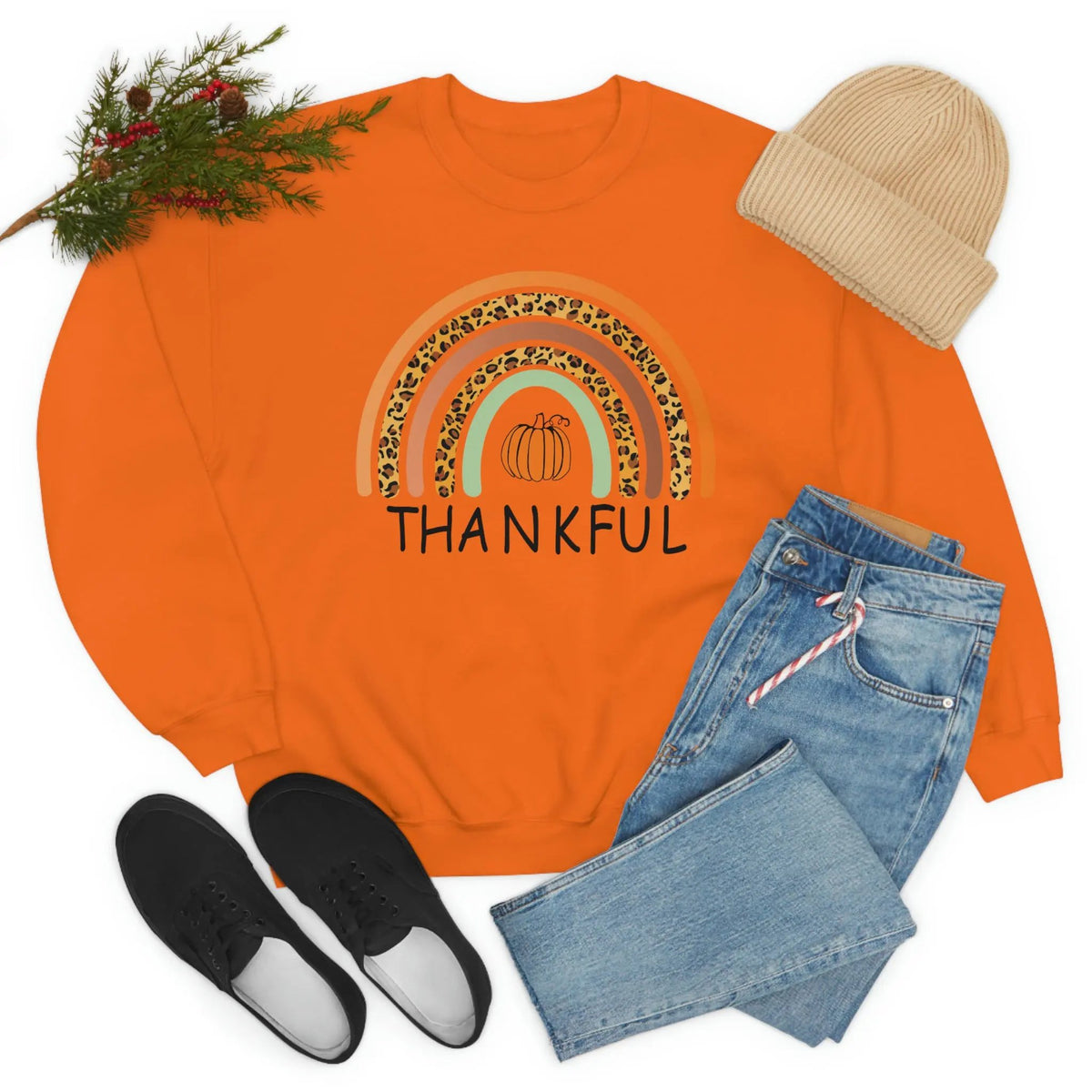 Thankful Sweat Shirt by Merchmallow