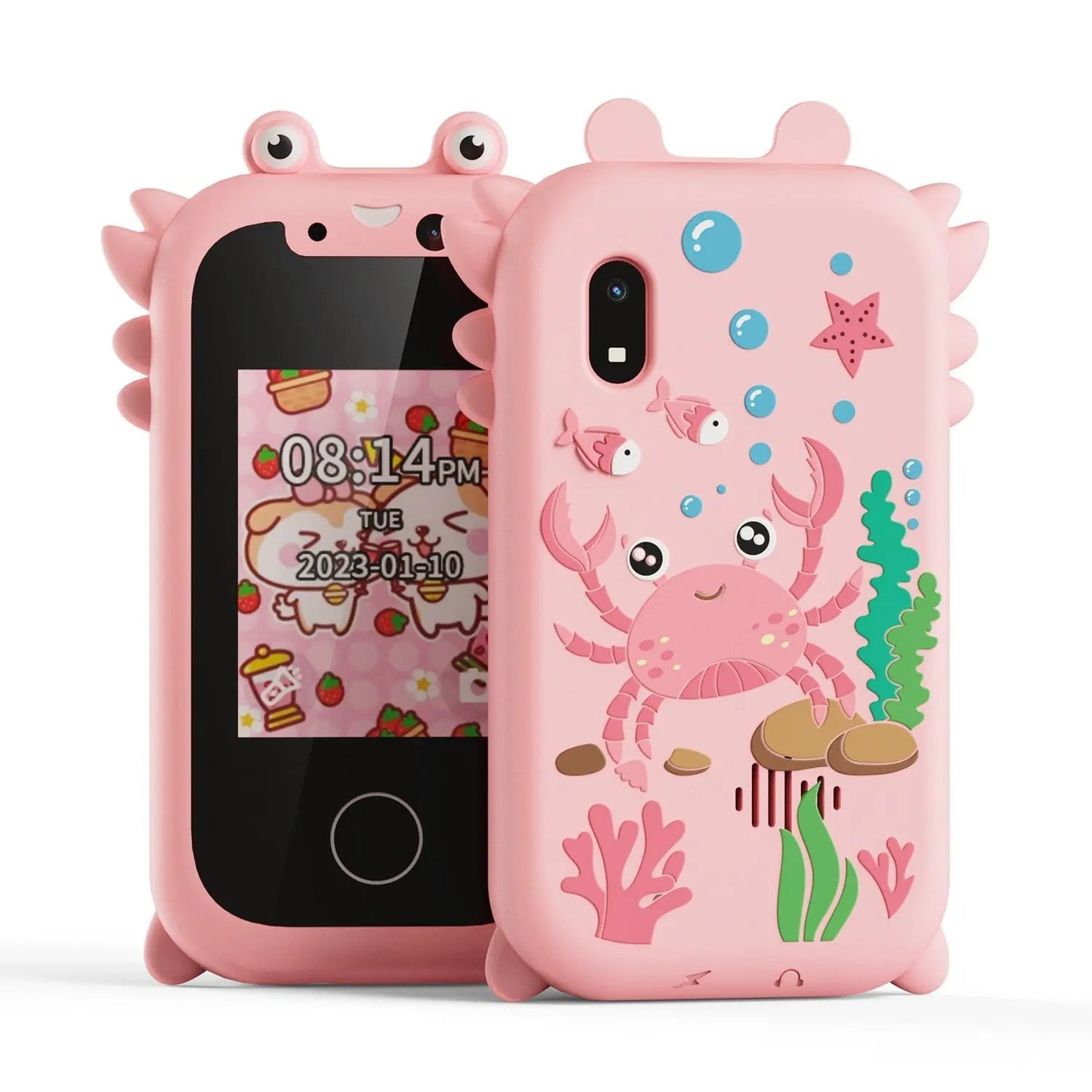 New Dual-camera Touchscreen Kids Phone For Educational Early Learning by Maiden-Art