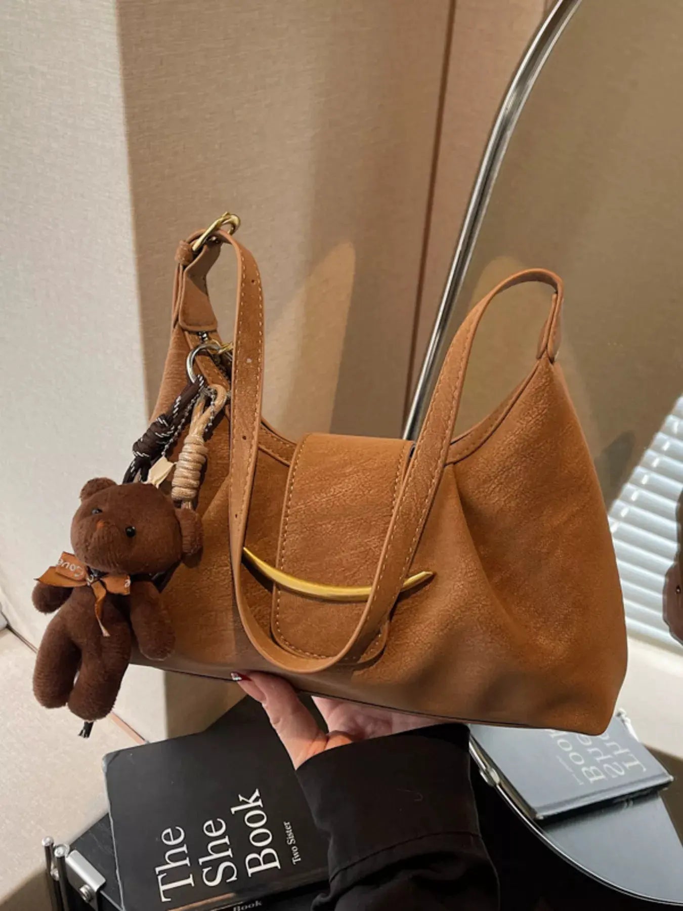 Adjustable Strap Crossbody Bag by Partner Label
