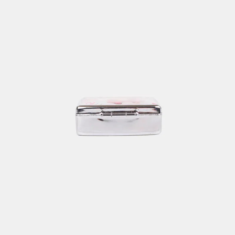 Nicole Lee USA Printed Metallic Square Pill Case by Nicole Lee USA