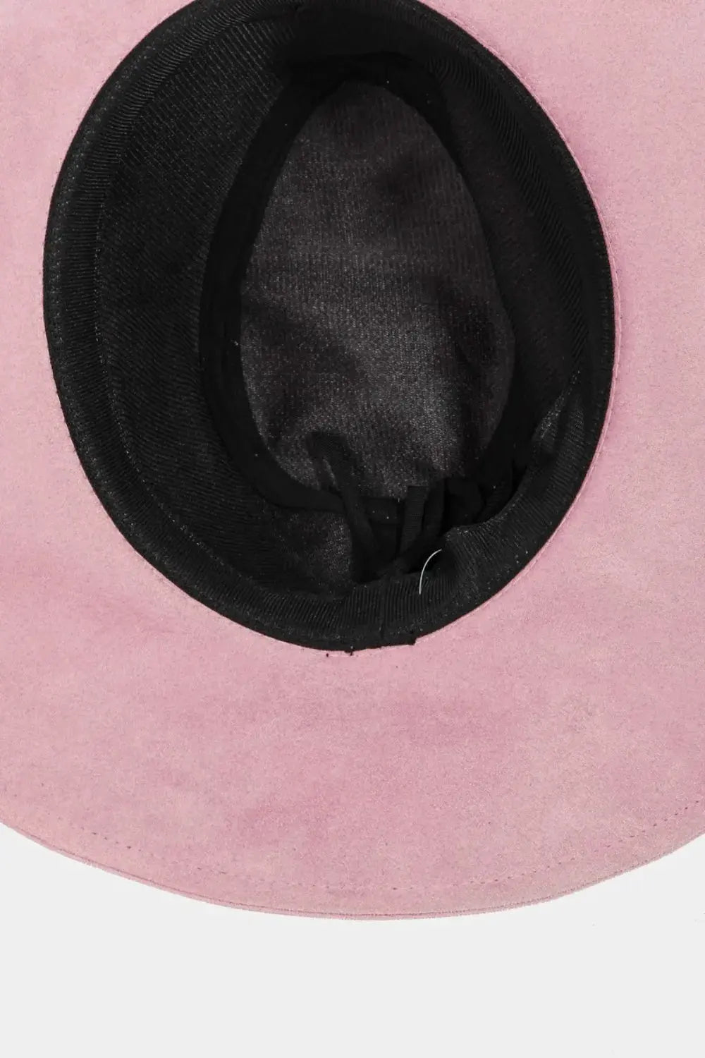 Fame Braided Faux Suede Hat by Fame