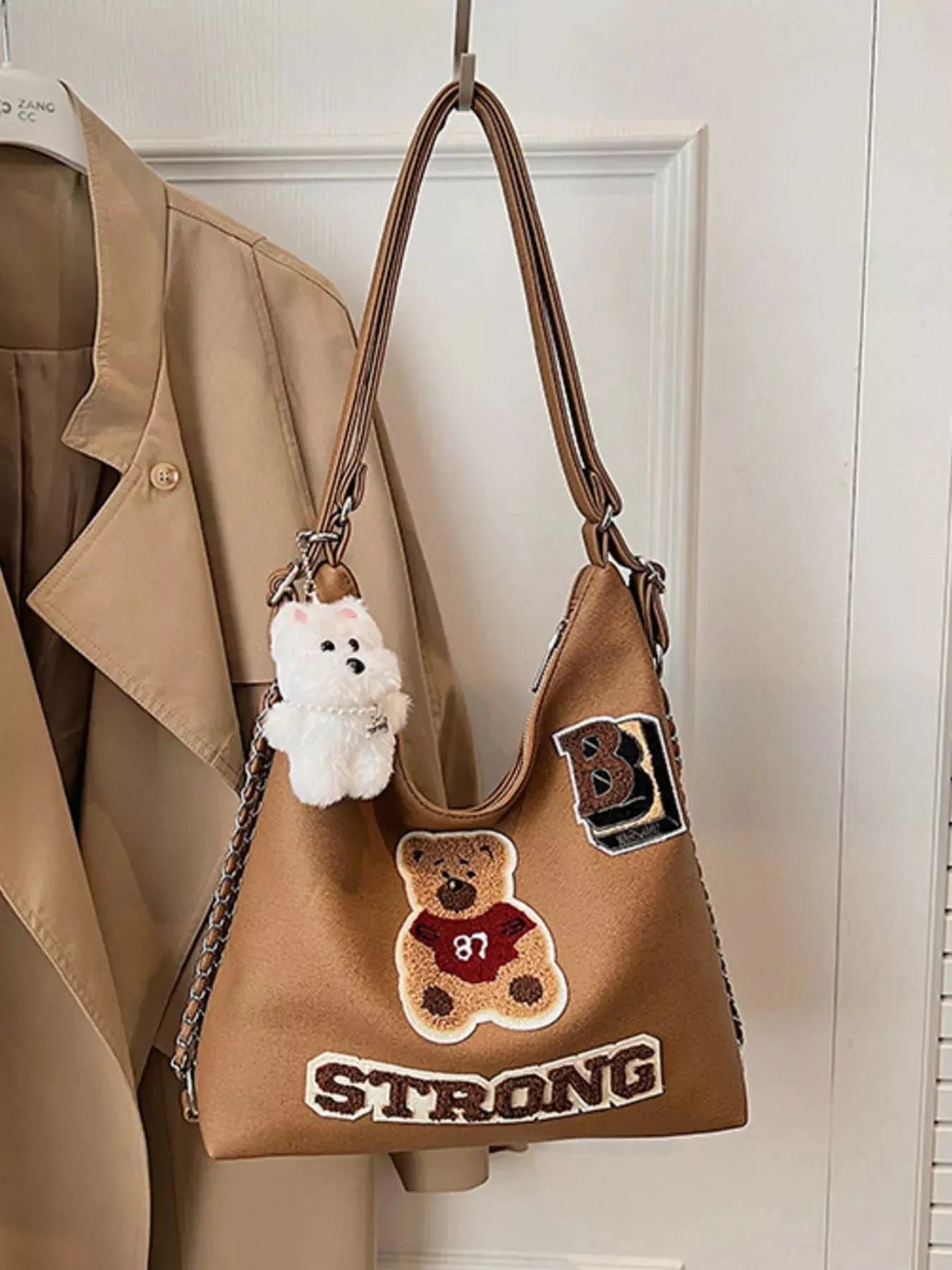 Cute Bear Adjustable Strap Handbag by Partner Label