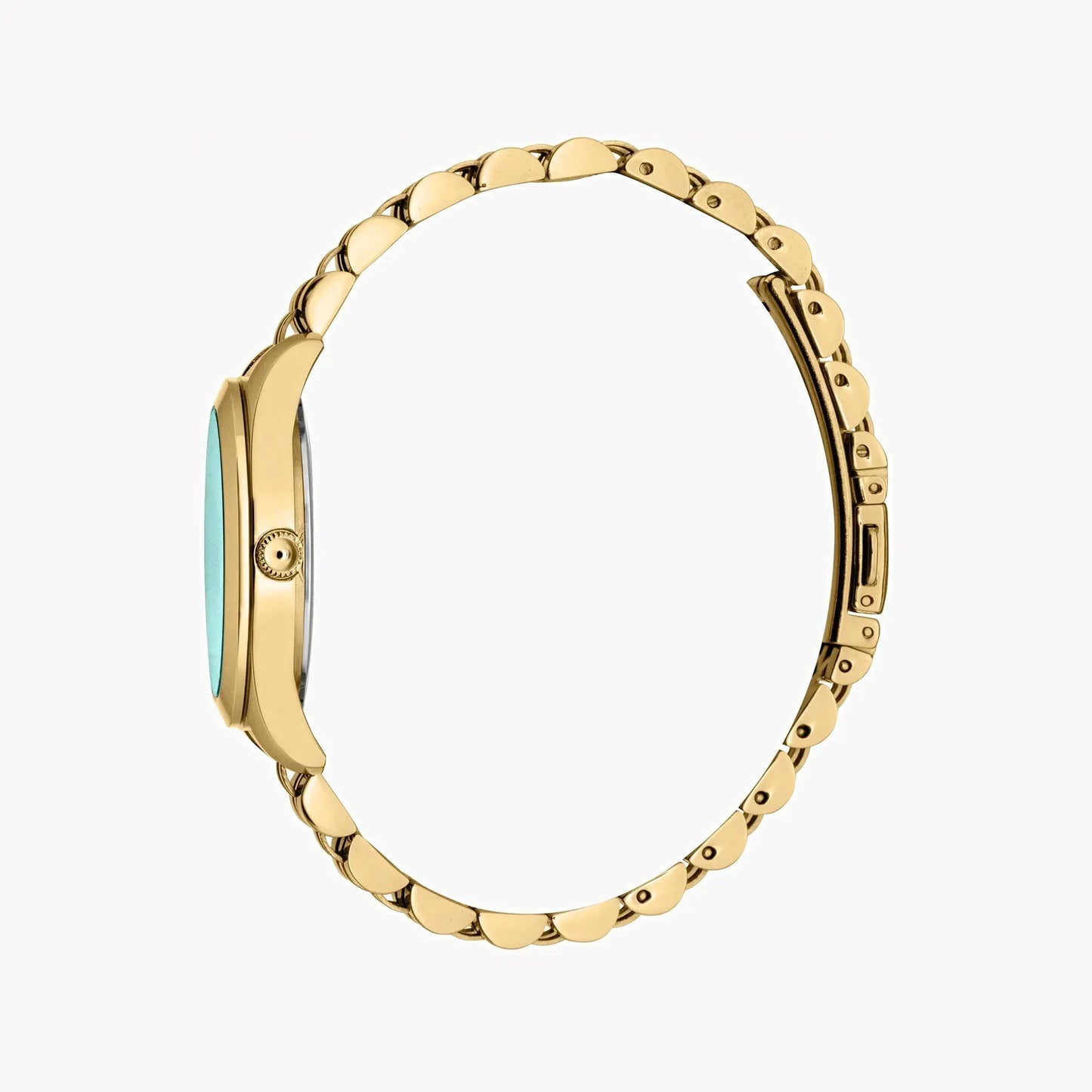 Just Cavalli Women's Gold Stainless Steel Watch, Turquoise Dial | Jc1l210m0465 by JUST CAVALLI