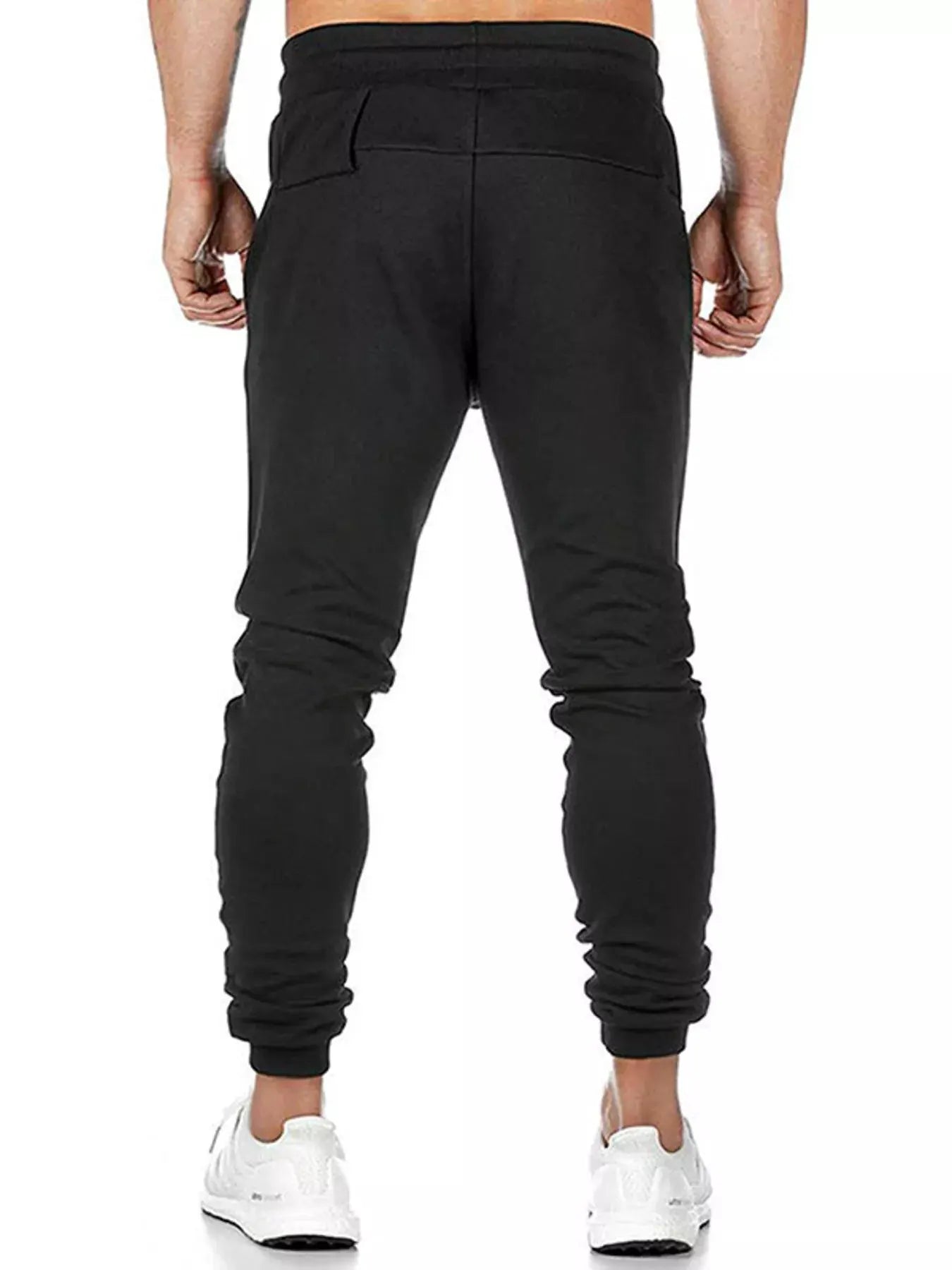 Men's Drawstring Slim Fit Joggers by Trendsi