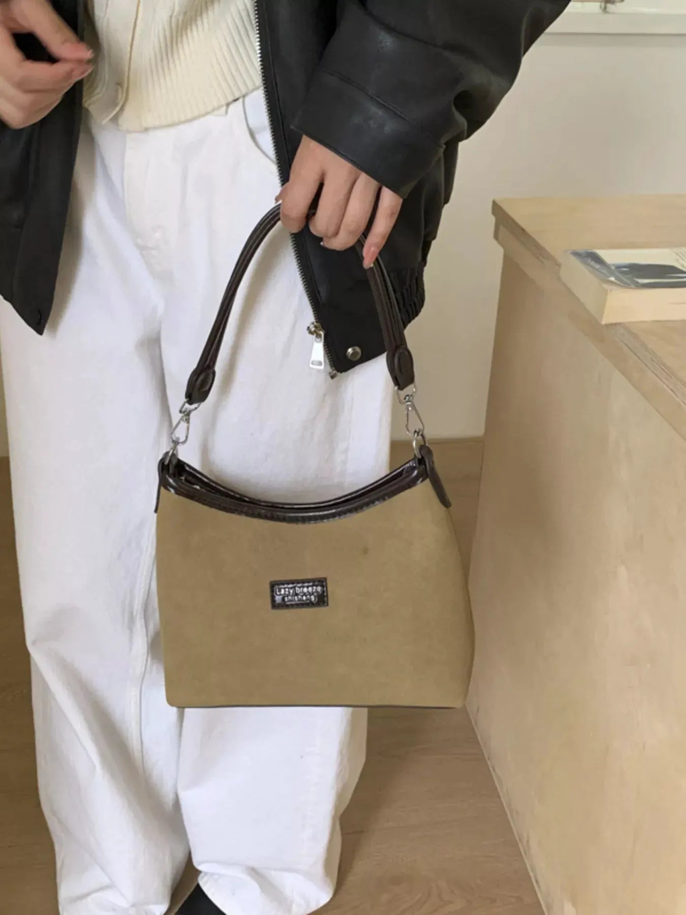 Adjustable Strap Crossbody Bag by Partner Label