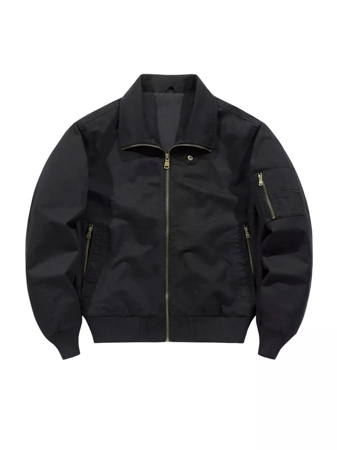 Men's Casual Lightweight Zip Up Jacket by Partner Label