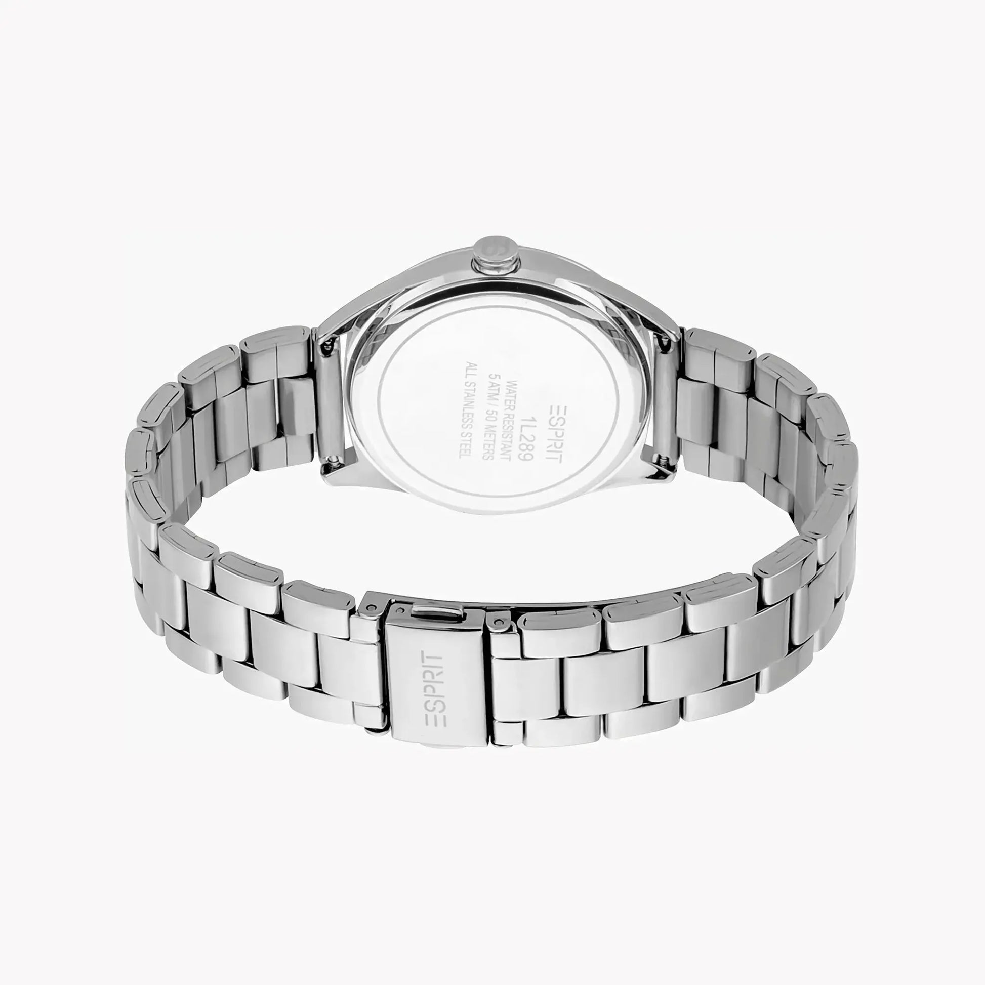 Esprit Women's Silver Stainless Steel Watch, Silver Dial | Es1l201m0025 by ESPRIT
