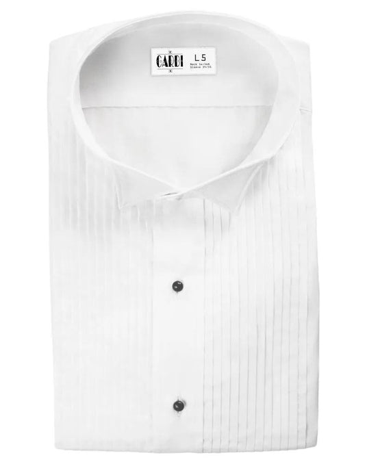 "Aldo" Kids White Wingtip Tuxedo Shirt by Tux-USA
