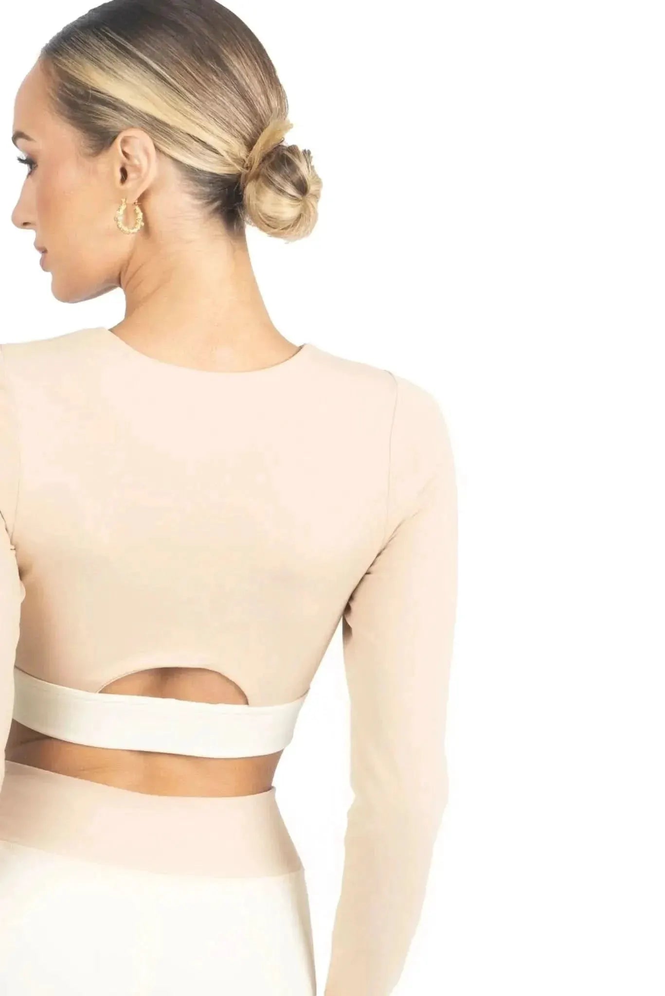 Alisha Color Block Activewear Long Sleeve Top by Akalia