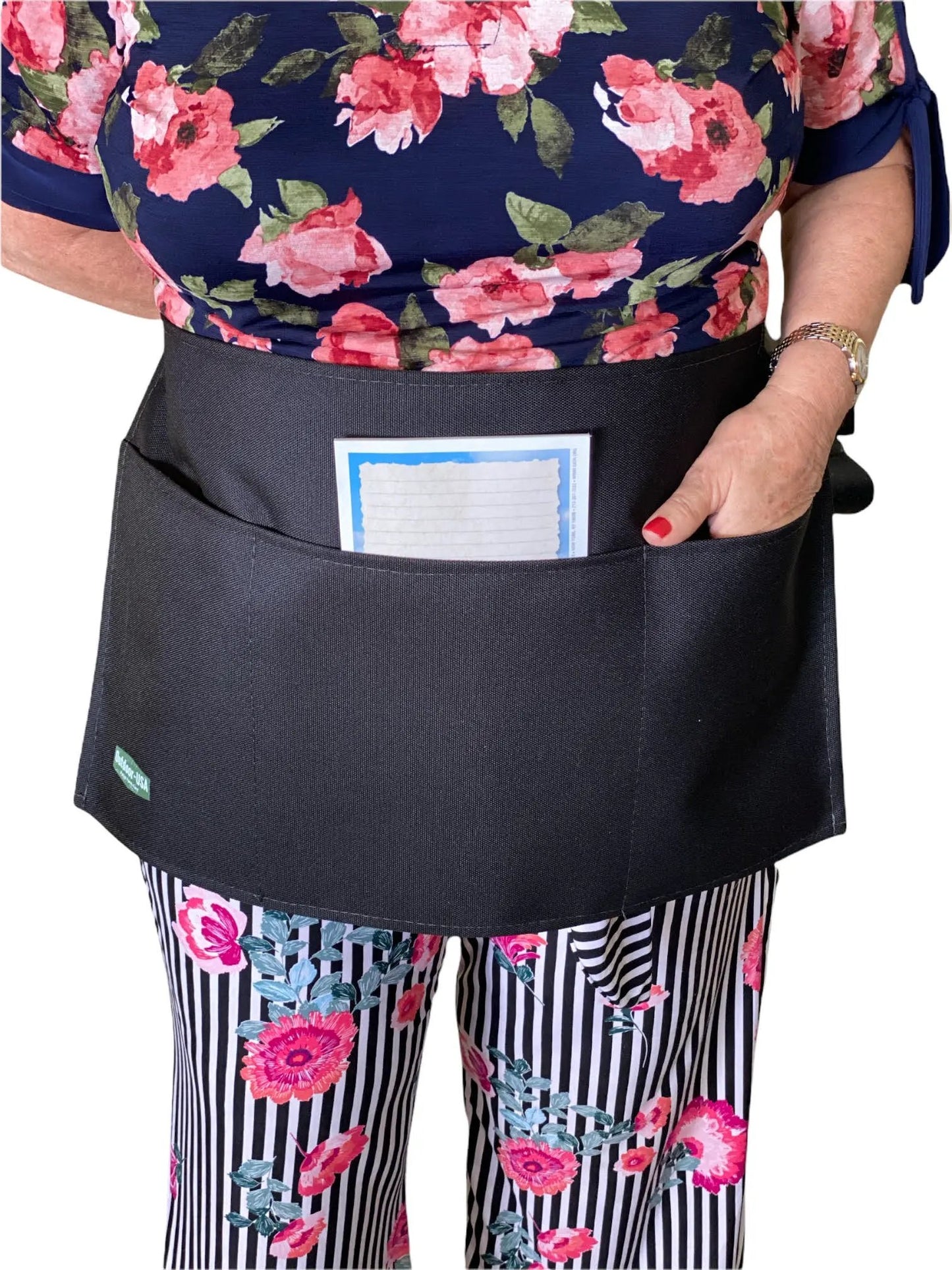 Outdoor-USA Waist Heavy Duty Short Aprons - Made in USA by Tux-USA