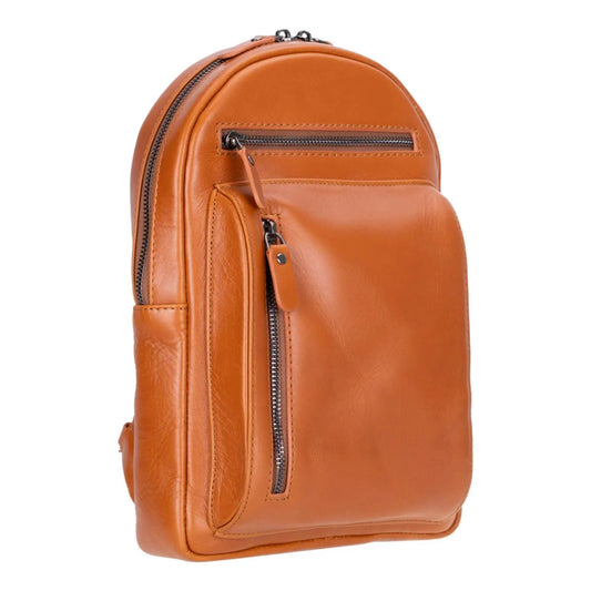 Athens Unisex Leather Cross Bag by TORONATA