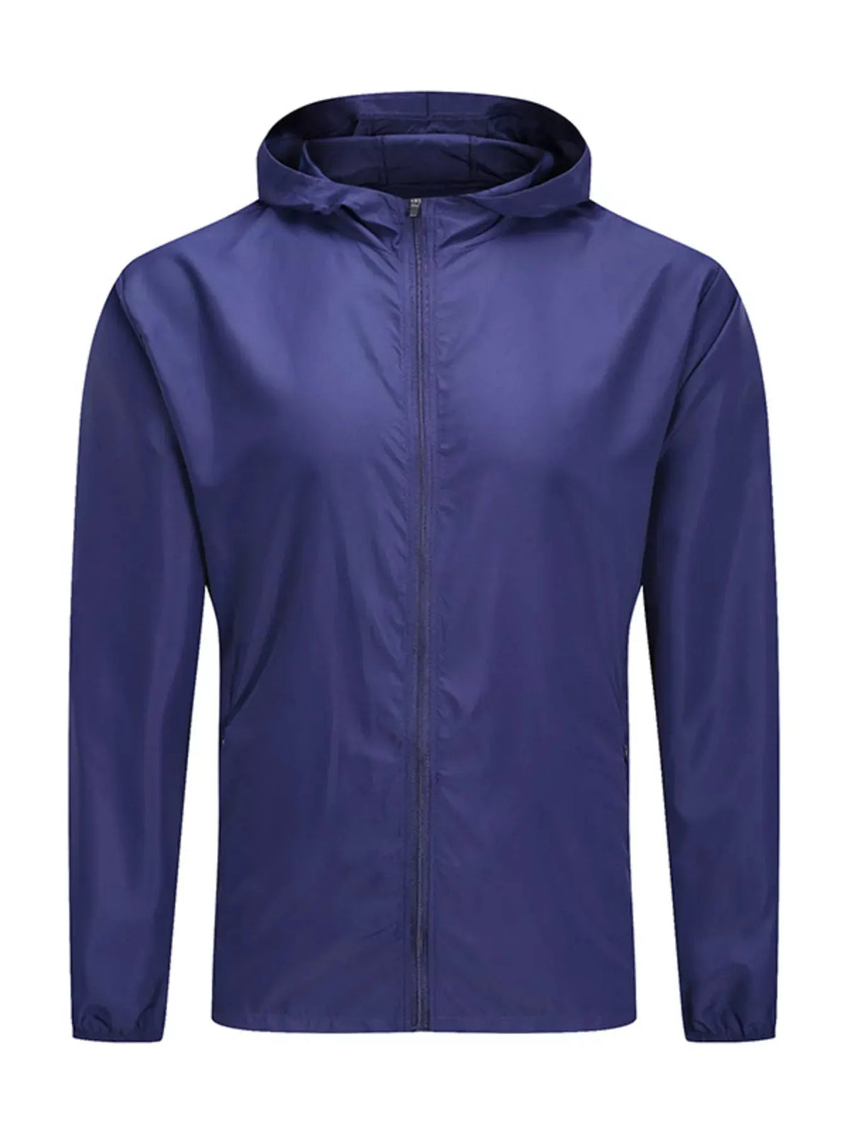 Men's Plus Size Zip Up Long Sleeve Hooded Jacket by Partner Label