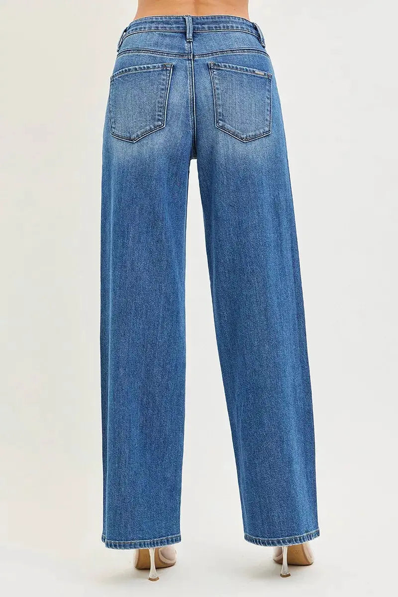 RISEN Slouchy Baggy Jeans with Pockets by RISEN