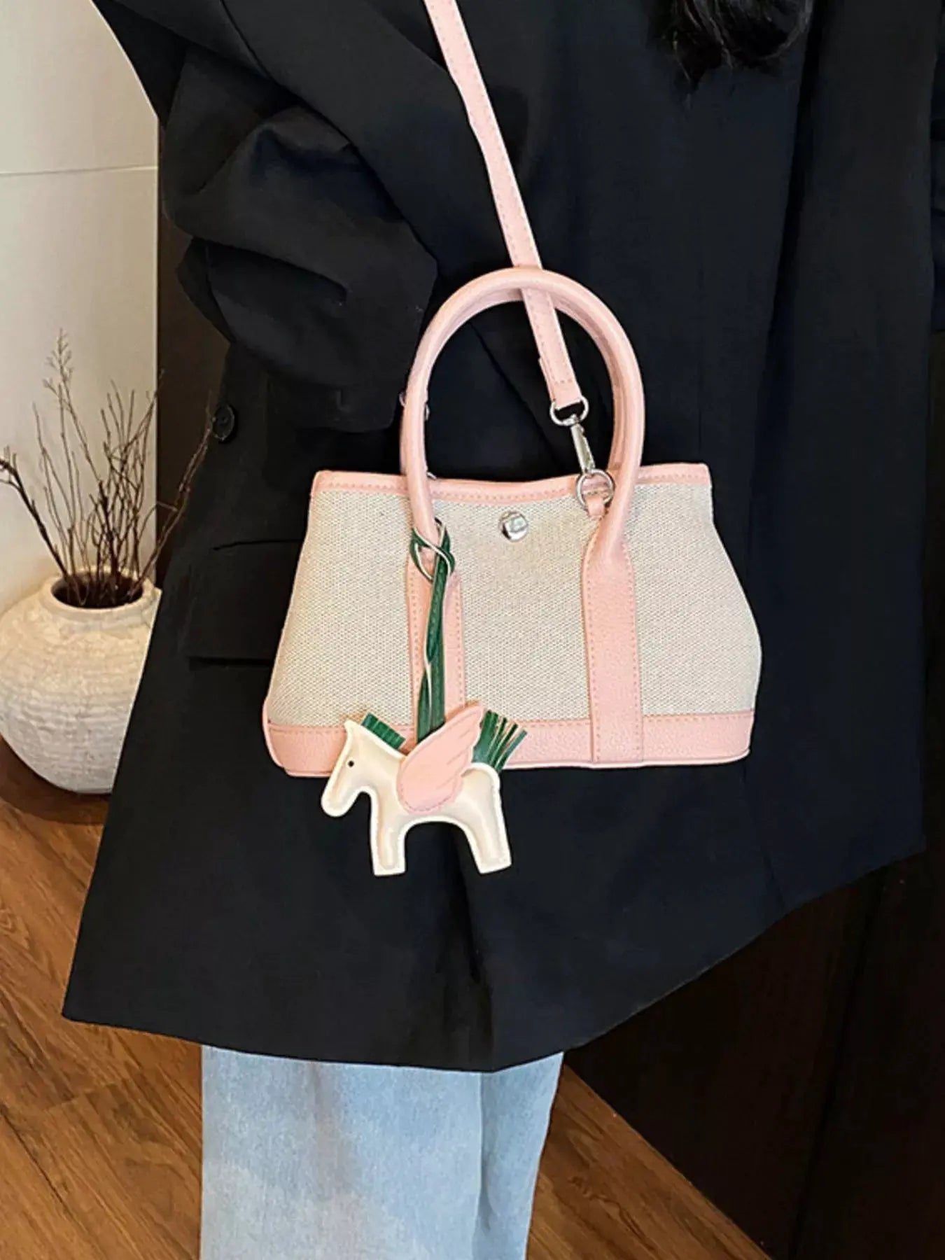 Contrast Crossbody Bag by Partner Label