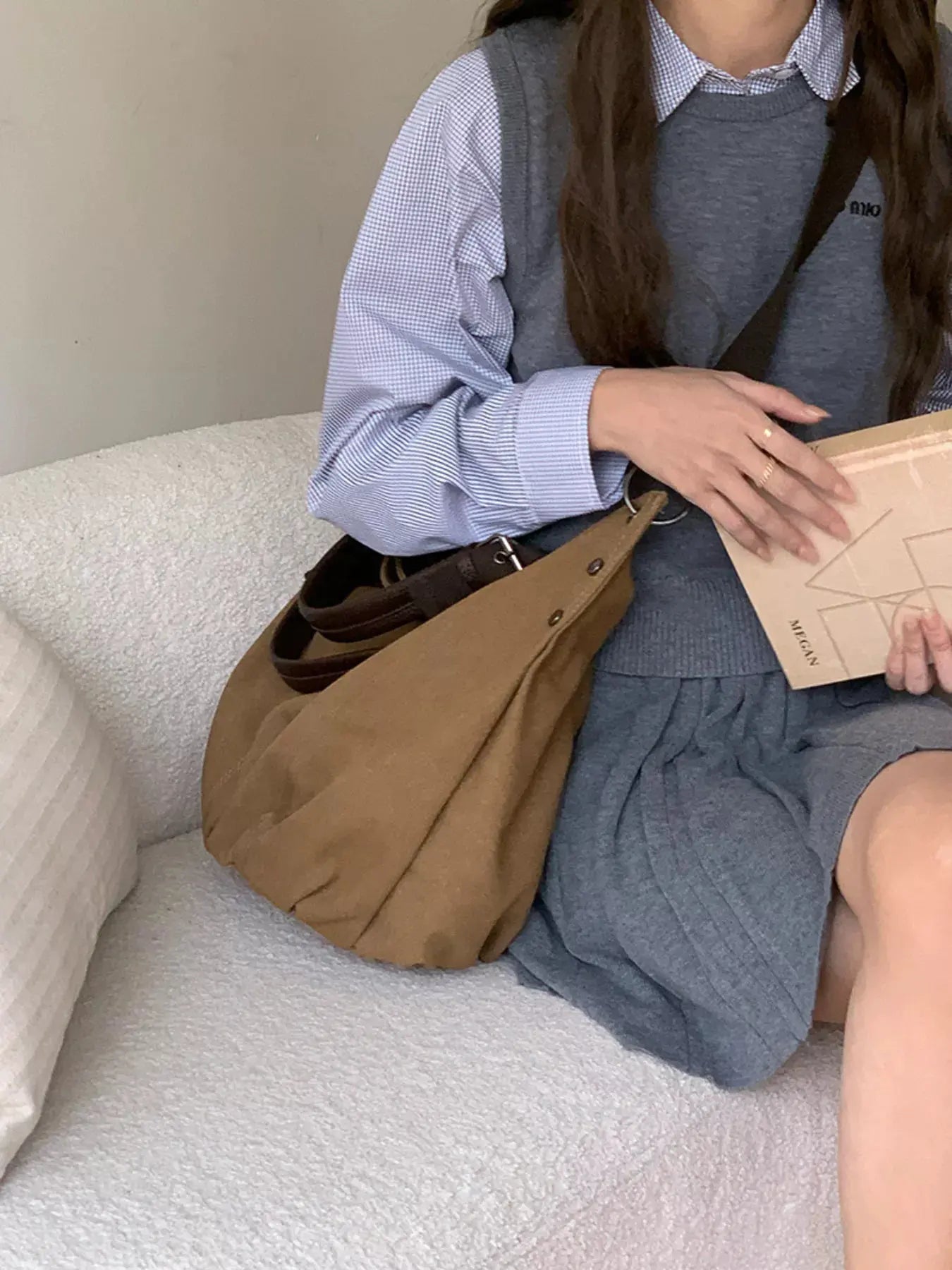 Adjustable Strap Tote Bag by Partner Label