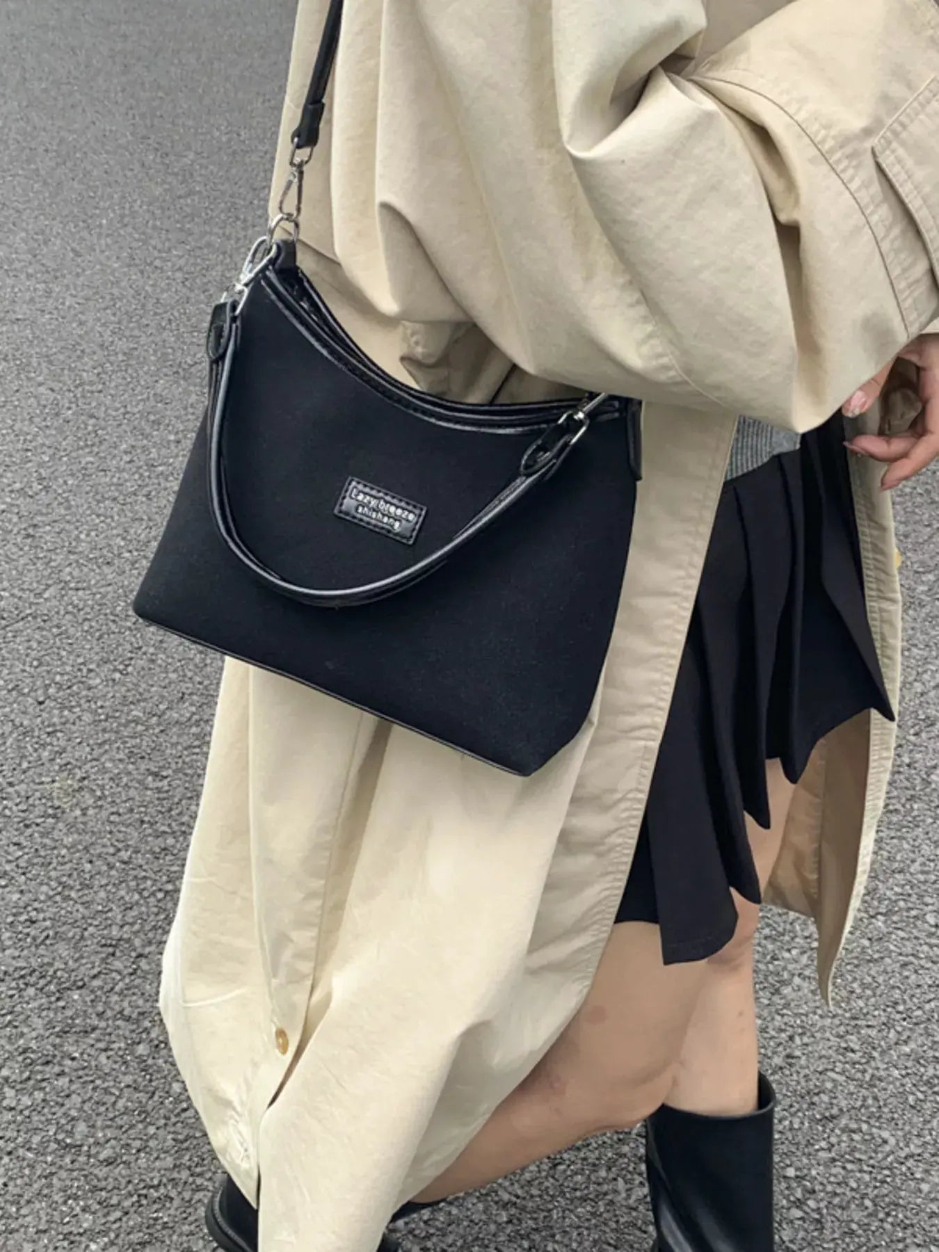 Adjustable Strap Crossbody Bag by Partner Label