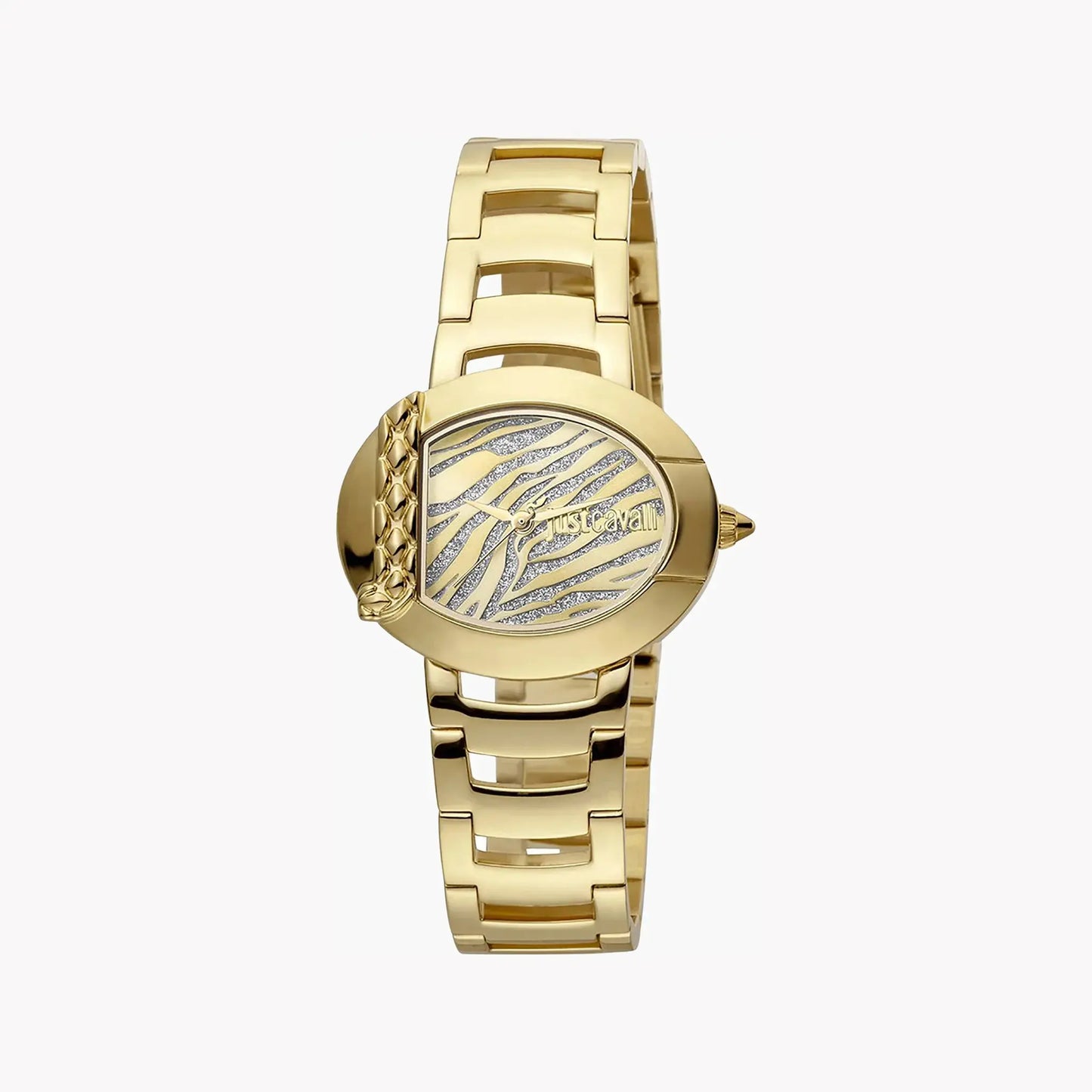 Just Cavalli Women's Gold Stainless Steel Watch, Champagne Dial | Jc1l109m0035 by JUST CAVALLI