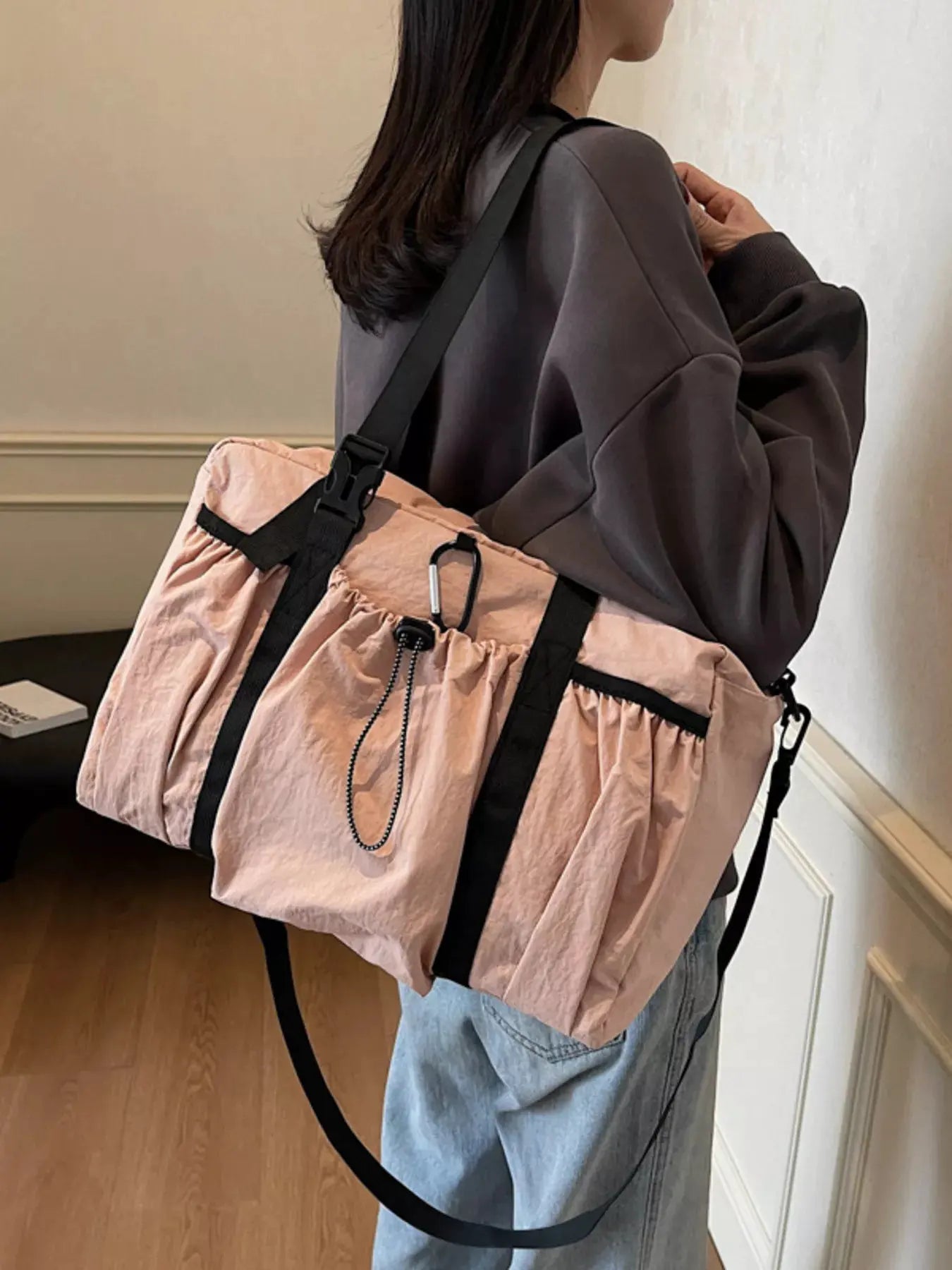 Canvas Travel Duffel Bag by Partner Label
