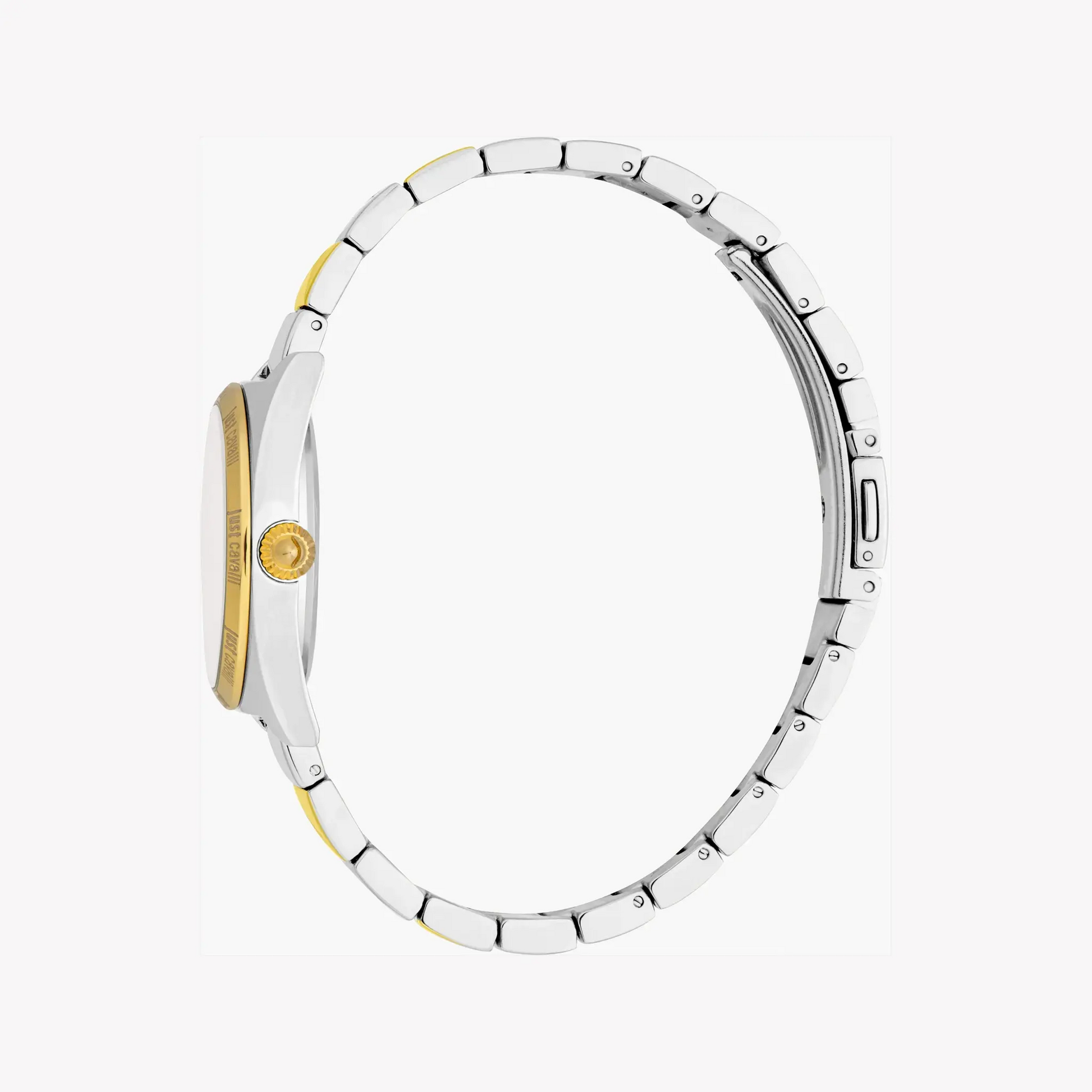 Just Cavalli Women's Two-Tone Watch, Silver Dial | Jc1l329m0075 by JUST CAVALLI